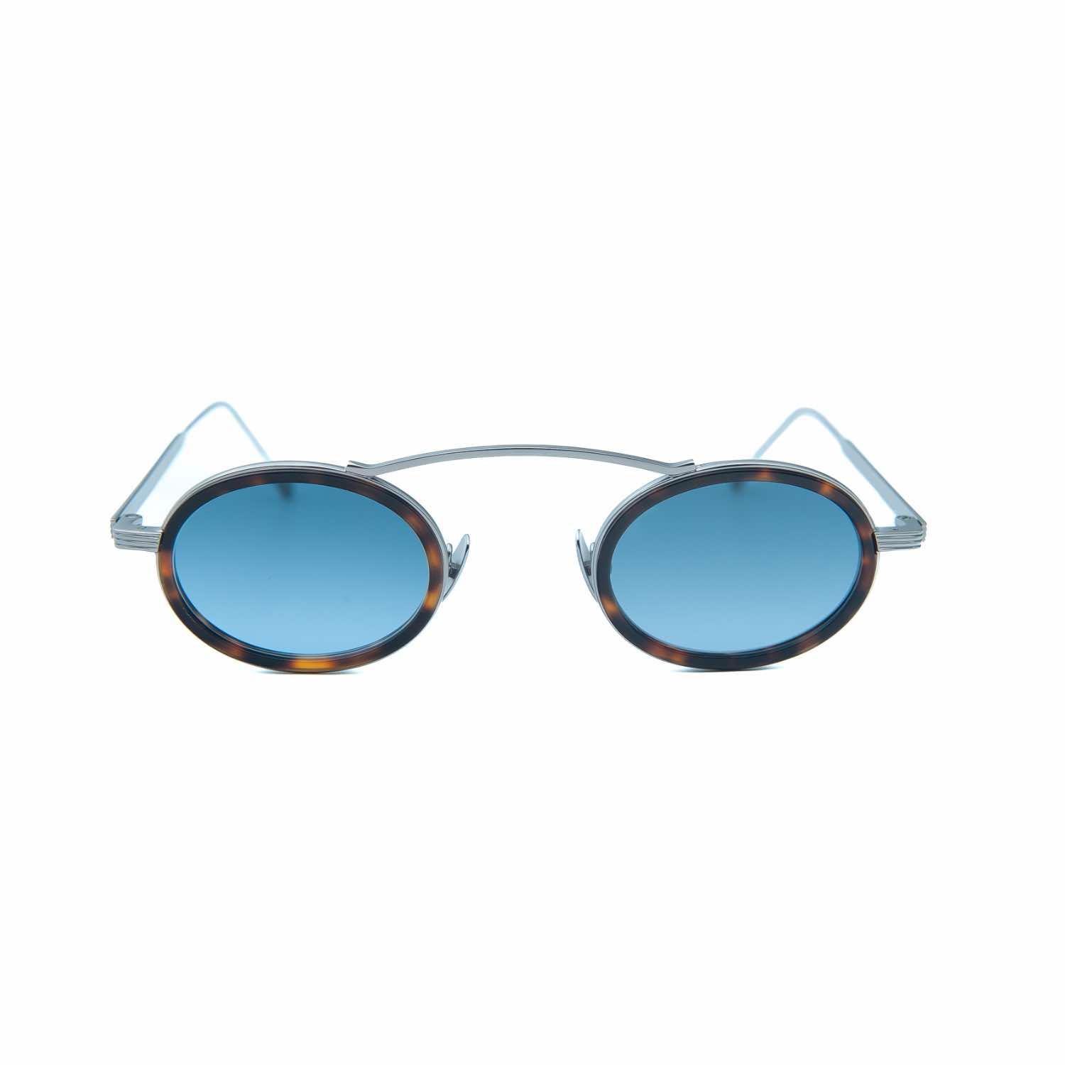 Gigi oo Gg 412 C5 43 Unisex Oval Kırçıllı Kahverengi Kombine Güneş Gözlüğü