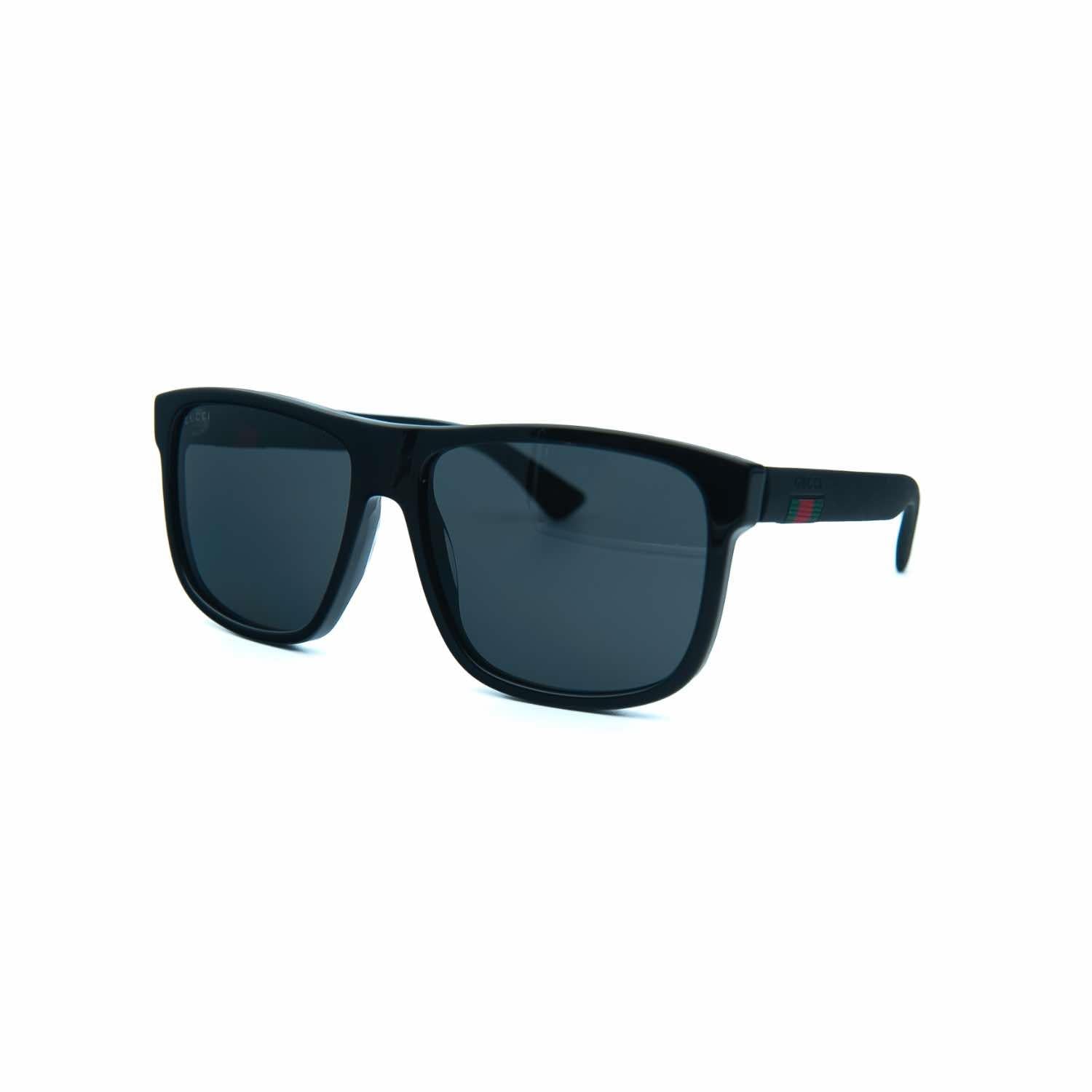 Gucci Gg 0010s 001 58 Unisex Kare Füme Kemik Güneş Gözlüğü