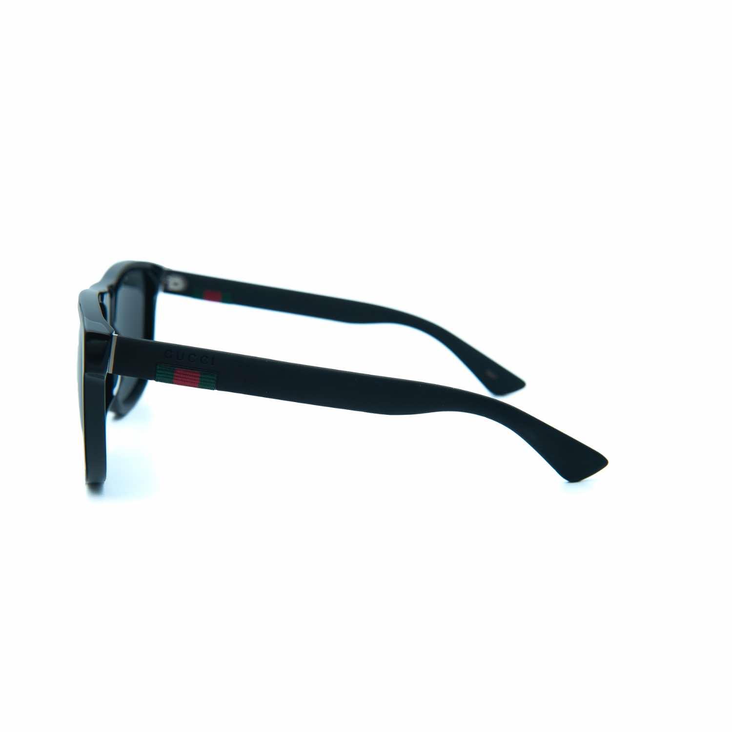 Gucci Gg 0010s 001 58 Unisex Kare Füme Kemik Güneş Gözlüğü