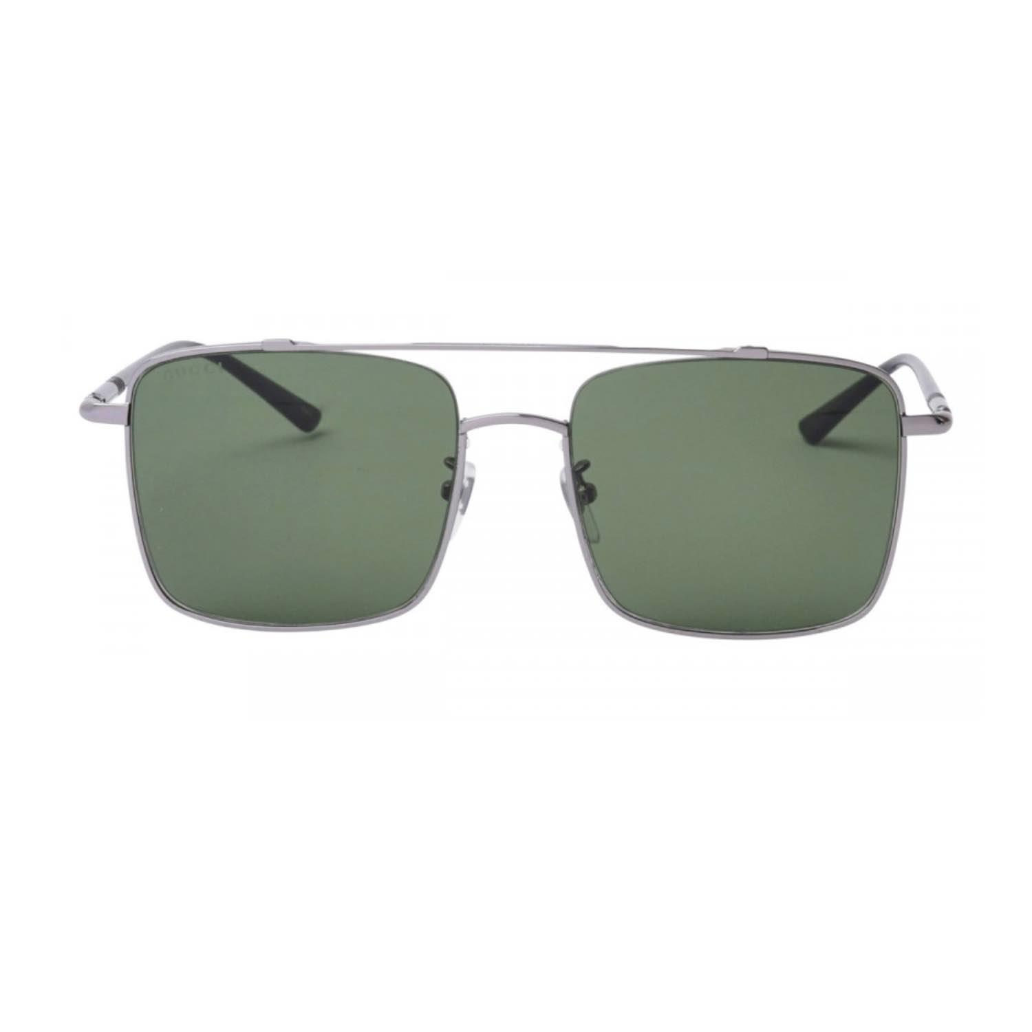 Gucci GG 0610SK 003 56 Erkek Metal Dikdörtgen Güneş Gözlüğü