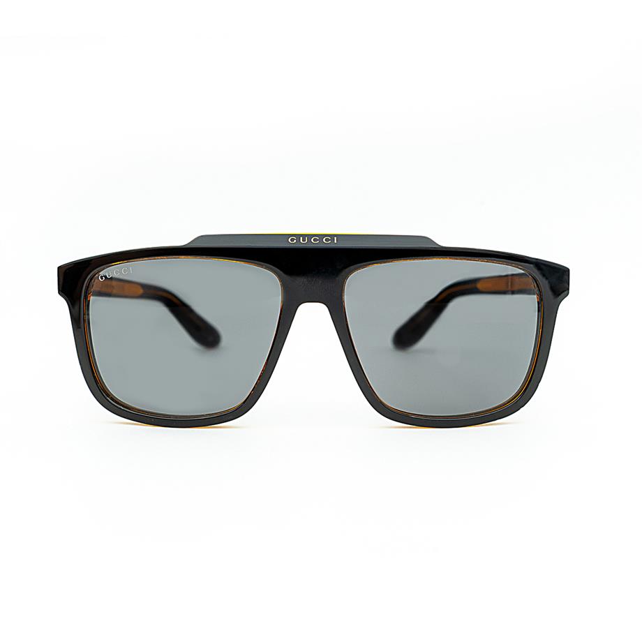 Gucci GG 1039S 001 58 Erkek Siyah Kare Güneş Gözlüğü