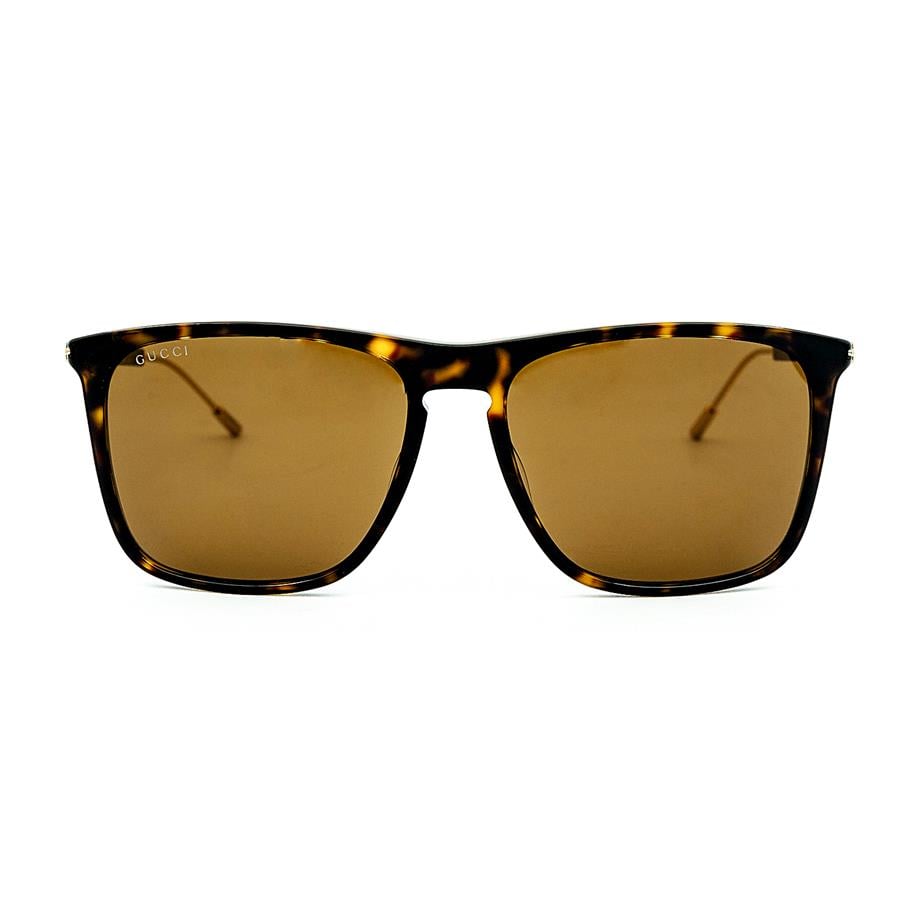 Gucci GG 1269S 002 58 Unisex Kahverengi Kemik  Güneş Gözlüğü