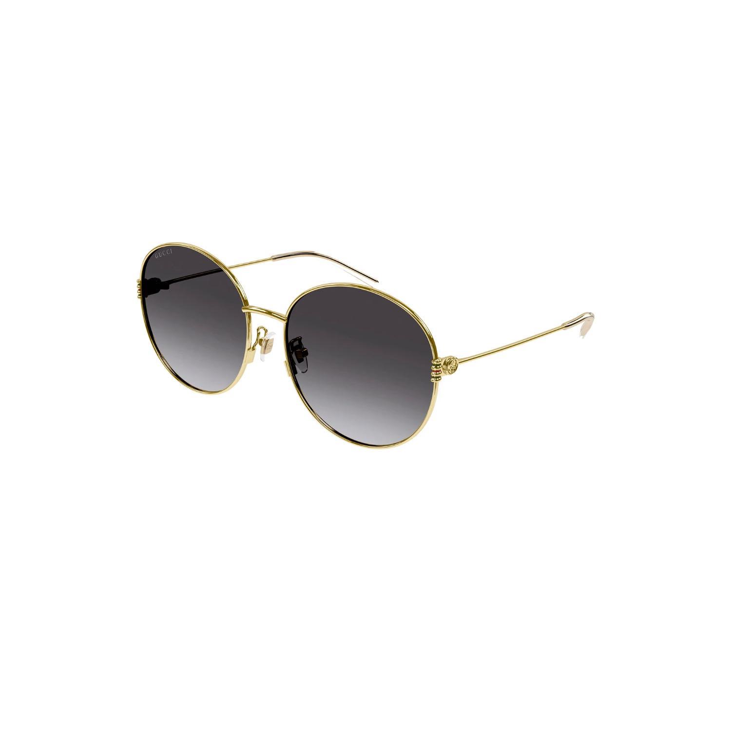 Gucci GG 1281SK 001 58 Kadın Metal Yuvarlak Güneş Gözlüğü