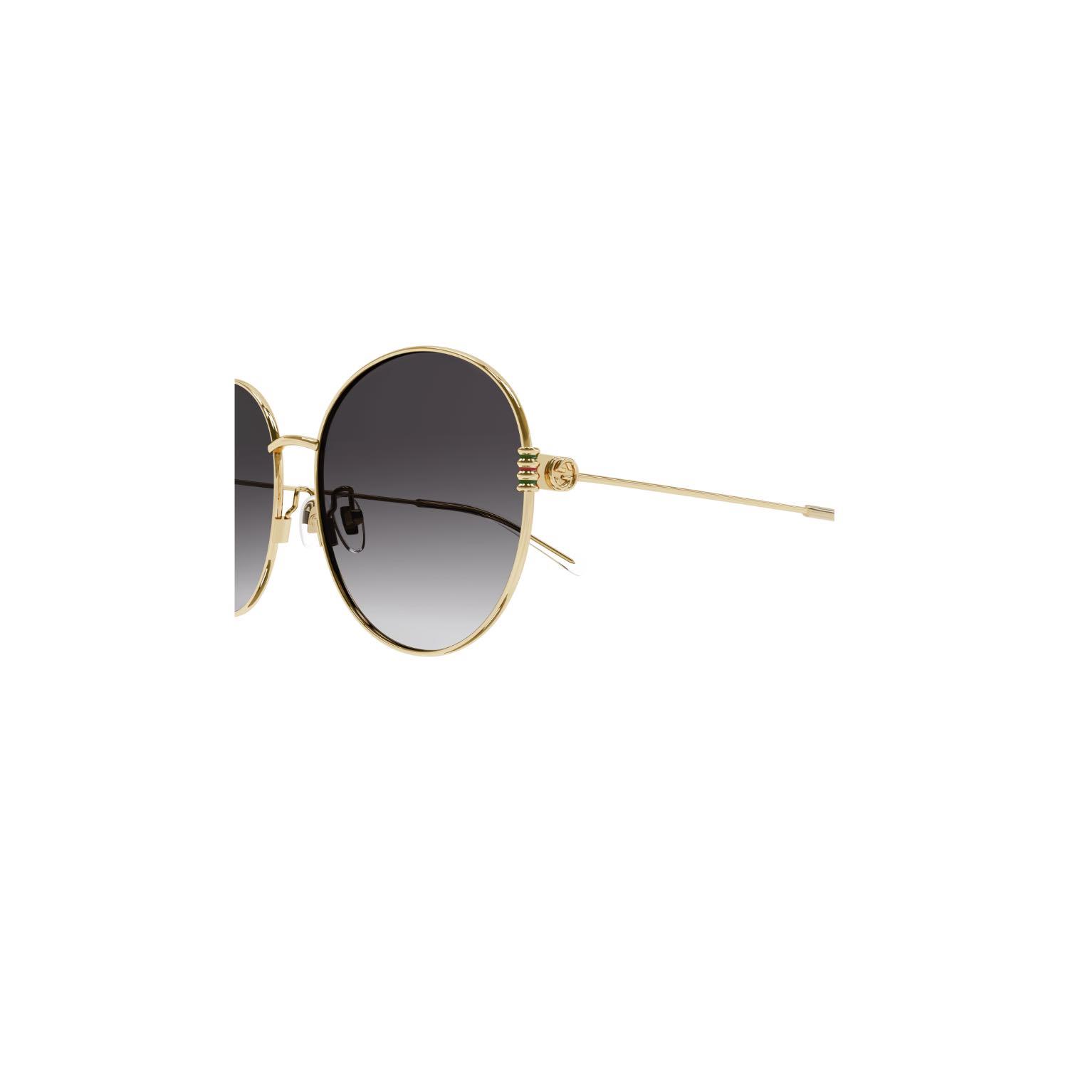 Gucci GG 1281SK 001 58 Kadın Metal Yuvarlak Güneş Gözlüğü