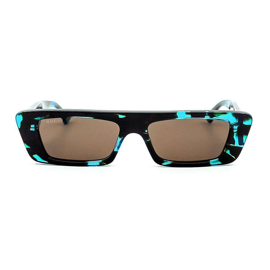 Gucci GG 1331S 004 54 Unisex Mavi Kemik  Güneş Gözlüğü