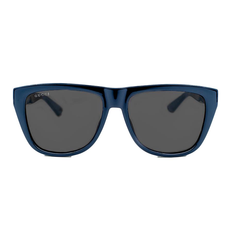 Gucci GG 1345S 004 57 Unisex Mavi Kemik Güneş Gözlüğü
