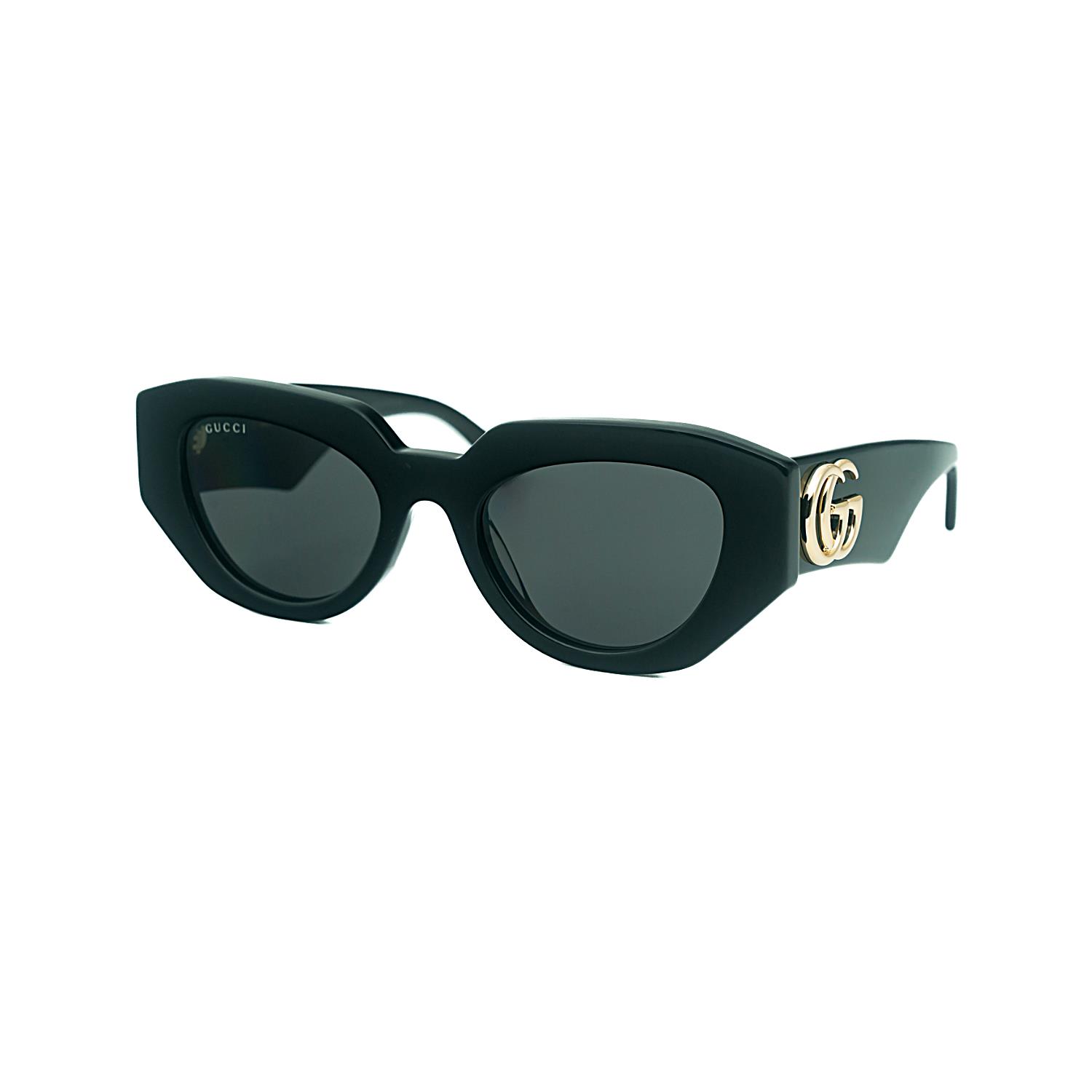 Gucci GG 1421S 001 51 Kadın Cat Eye Siyah Kemik Güneş Gözlüğü