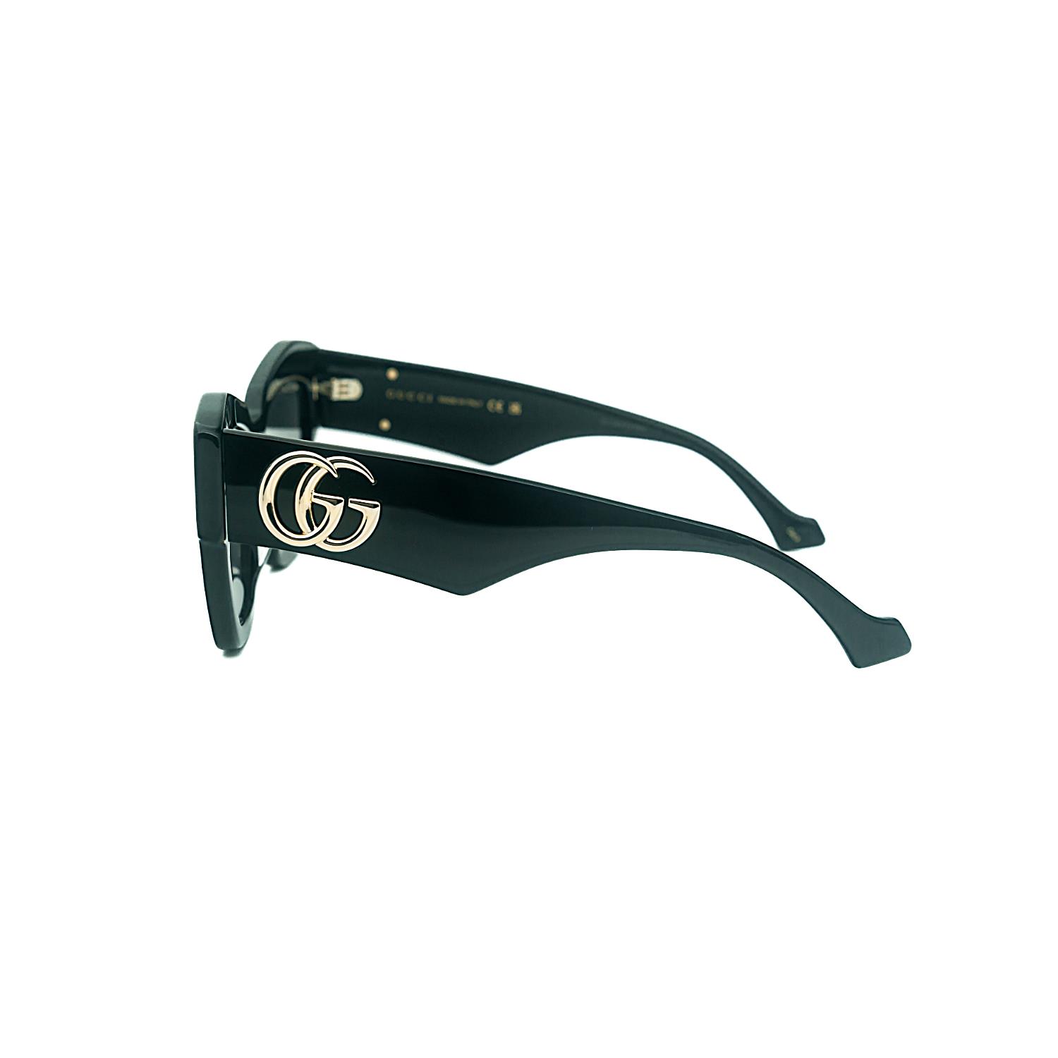 Gucci GG 1422S 001 55 Kadın Cat Eye Siyah Kemik Güneş Gözlüğü