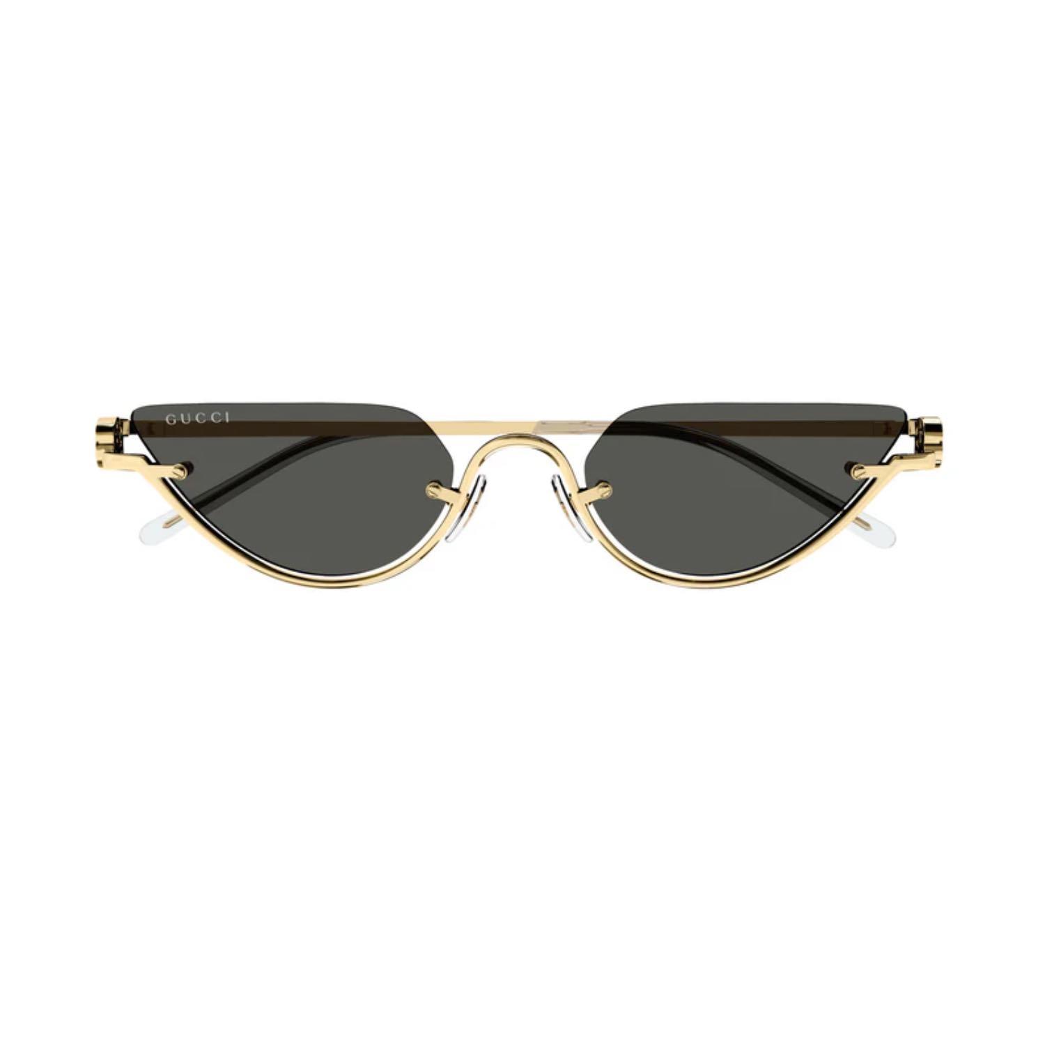 Gucci GG 1603S 001 53 Kadın Cat Eye Gold Metal Güneş Gözlüğü