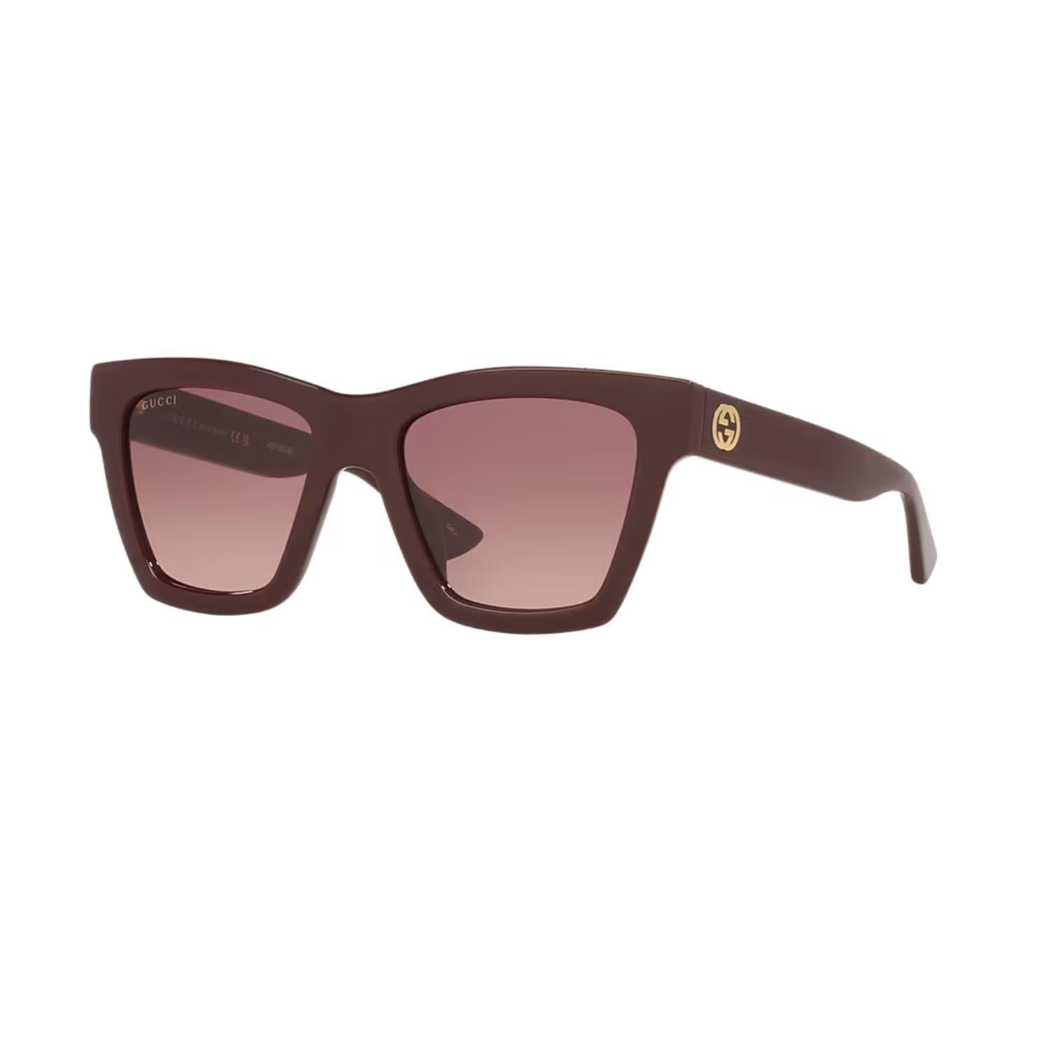 Gucci GG 1714S 003 54 Kadın Cat Eye Kırmızı Kemik Güneş Gözlüğü