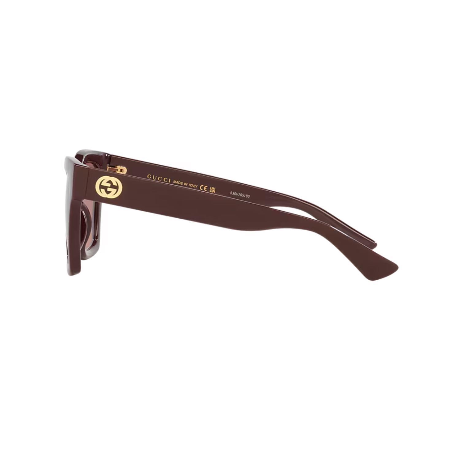 Gucci GG 1714S 003 54 Kadın Cat Eye Kırmızı Kemik Güneş Gözlüğü