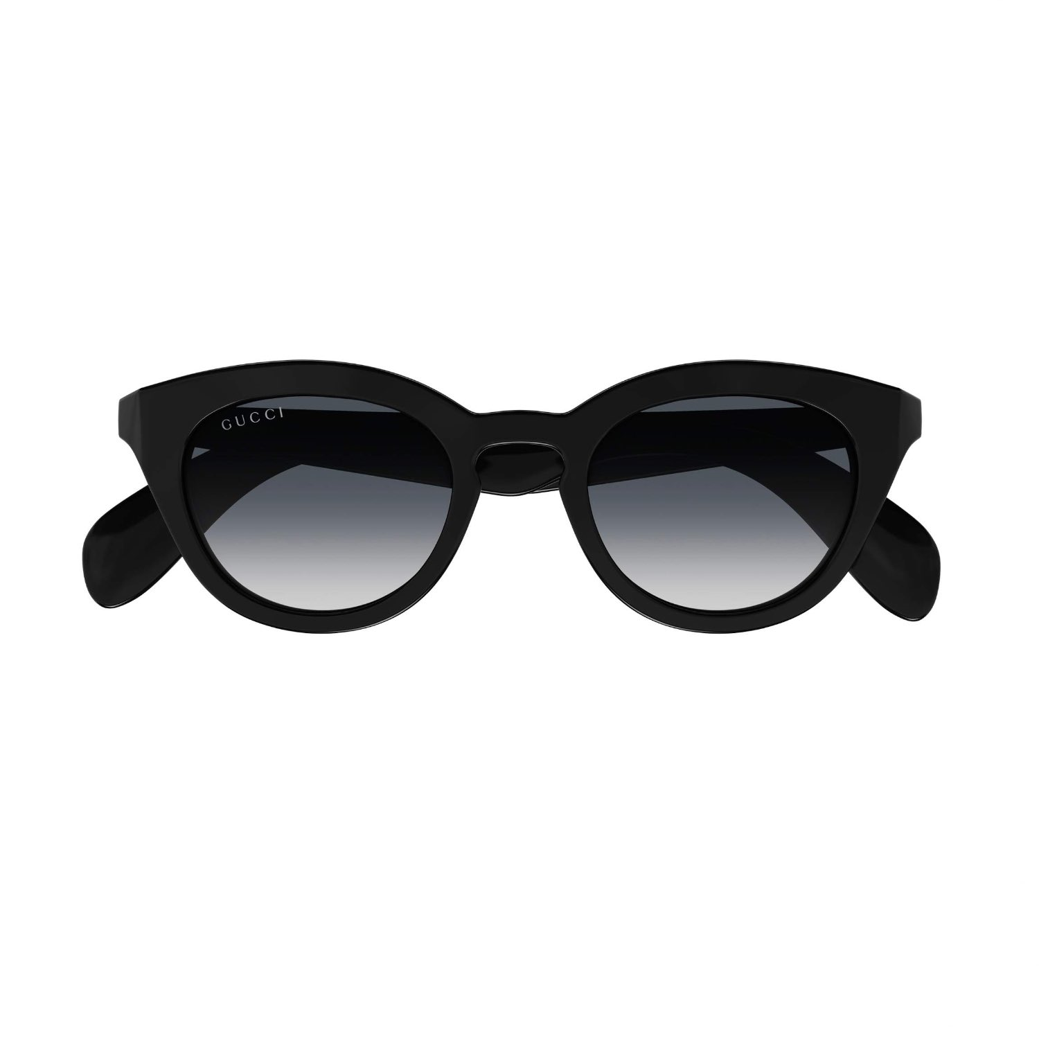 Gucci GG 1934S 001 47 Unisex Oval Degrade Siyah Kemik Güneş Gözlüğü