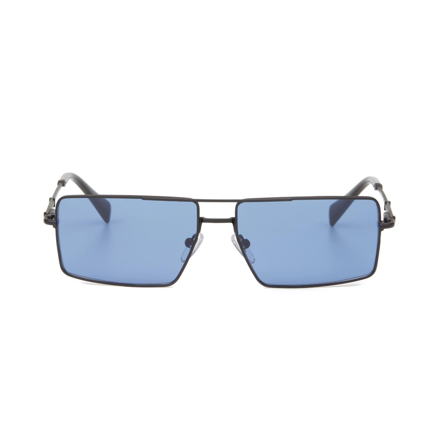 Hermossa Hm 1630 C4 58 Unisex Dikdörtgen Füme Metal Güneş Gözlüğü