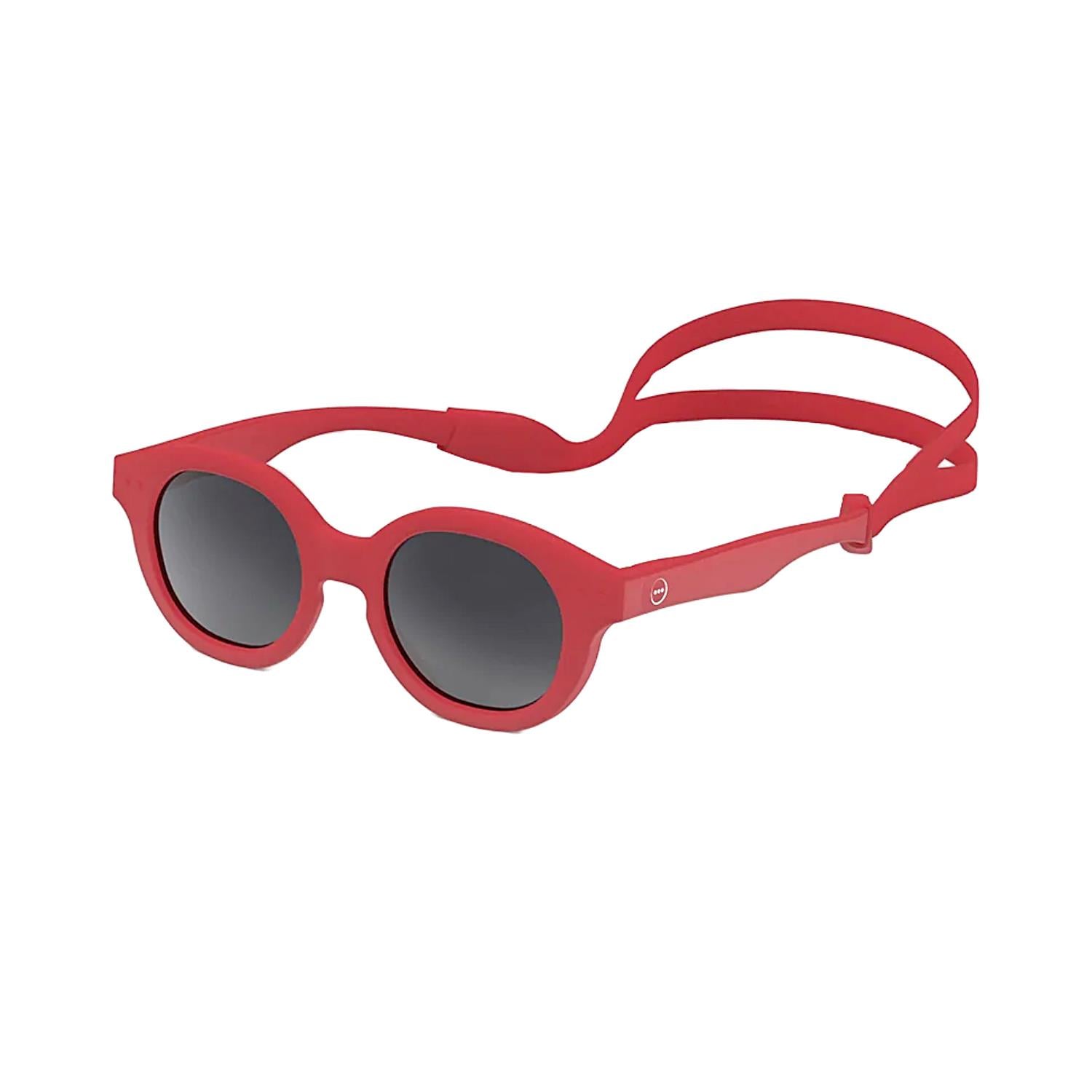 İzipizi Kids #c Red 9-36 Ay Çocuk 35 Ekartman Polarize Kırmızı Güneş Gözlüğü