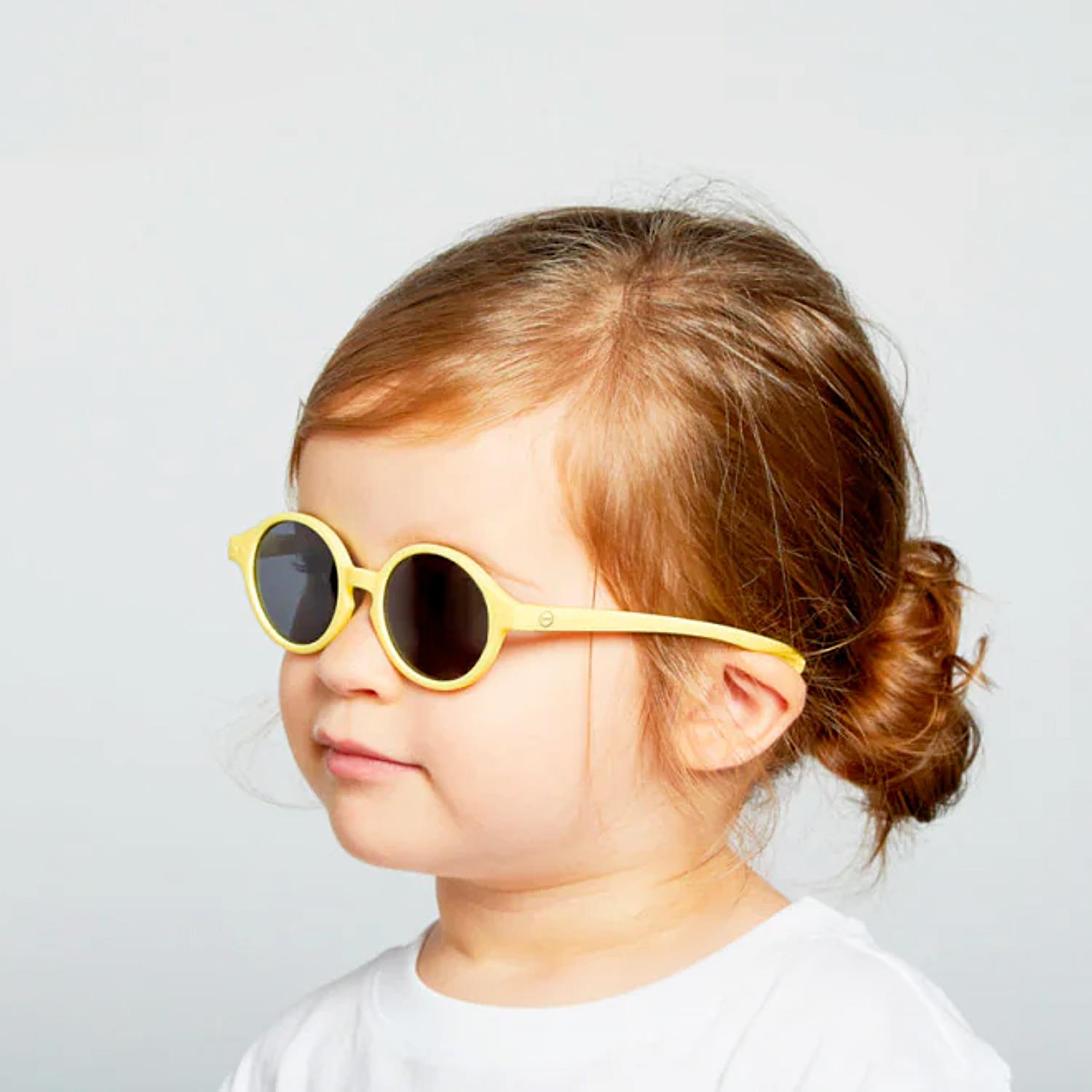 İzipizi Kids #d Lemonade 9-36 Ay Çocuk 37 Ekartman Polarize Sarı Güneş Gözlüğü