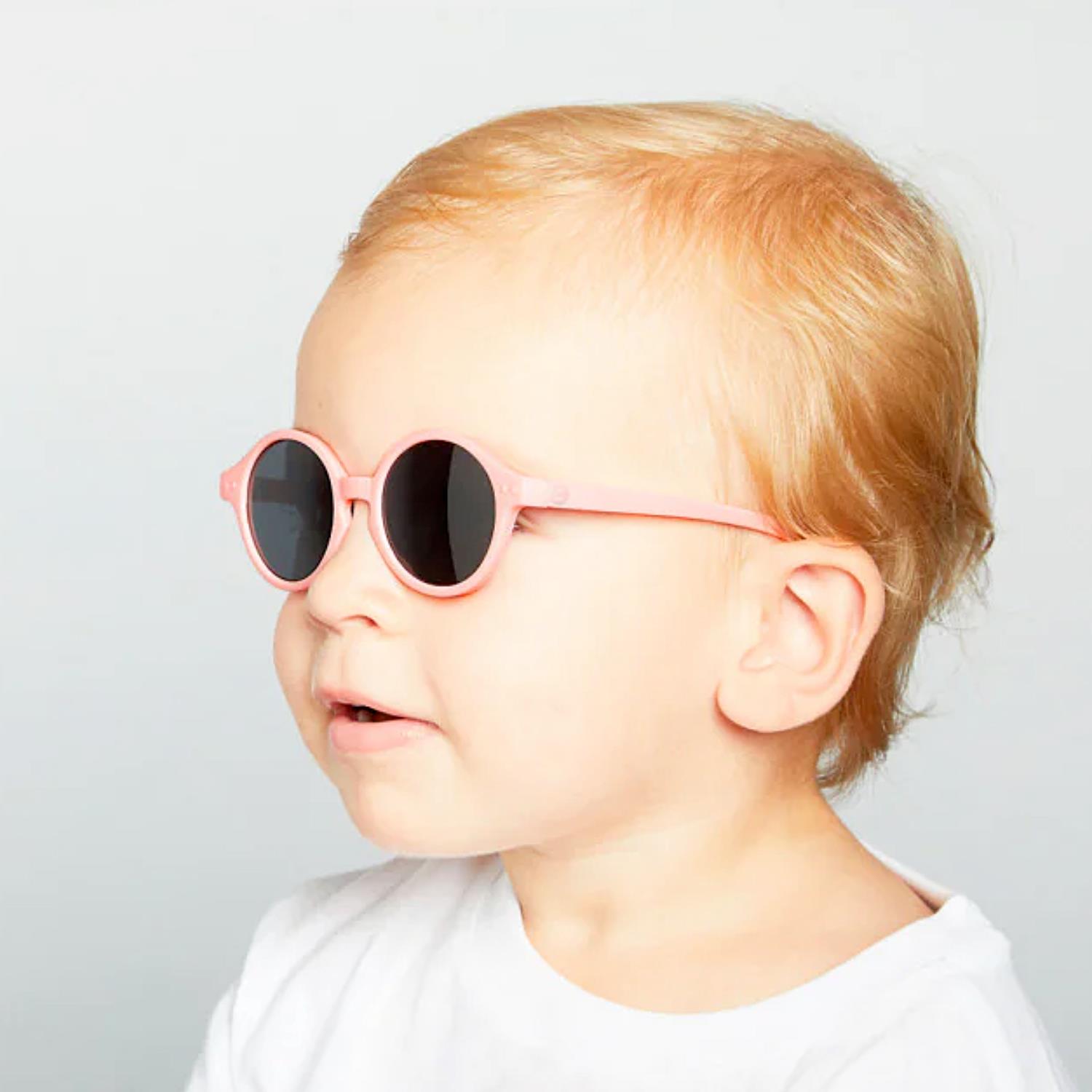 İzipizi Kids #d Pastel Pink 9-36 Ay Çocuk 37 Ekartman Polarize Pembe Güneş Gözlüğü