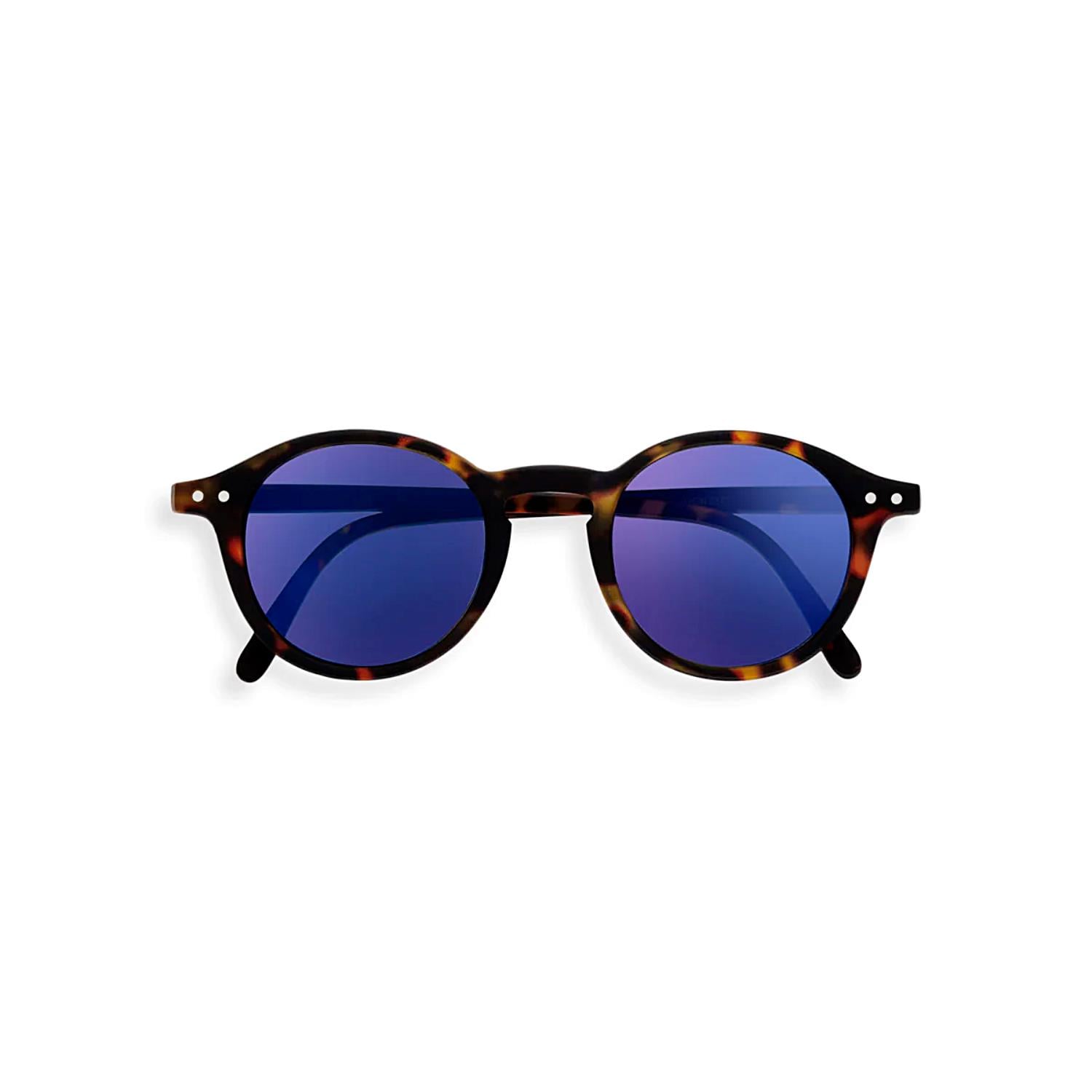 İzipizi Sun Junior #D Tortoise 5-10 Yaş Çocuk 40 Ekartman Aynalı Kırçıllı Kahverengi Güneş Gözlüğü