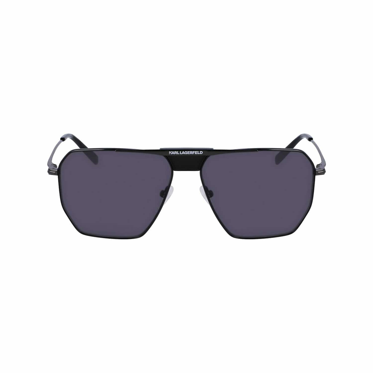 Karl Lagerfeld Kl 350s 001 58 Erkek Pilot Füme Metal Güneş Gözlüğü