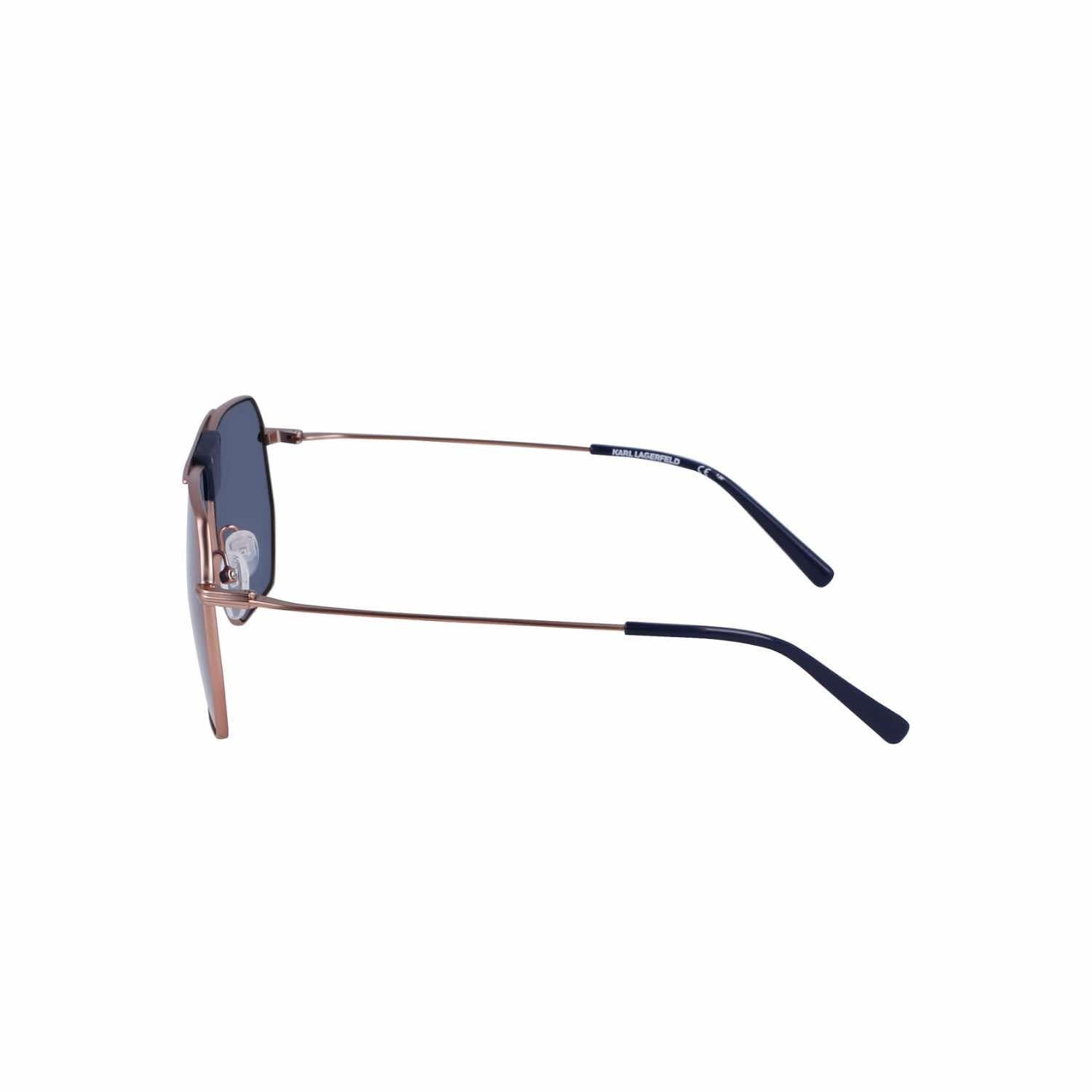 Karl Lagerfeld Kl 350S 718 58 Erkek Pilot Bronz Metal Güneş Gözlüğü