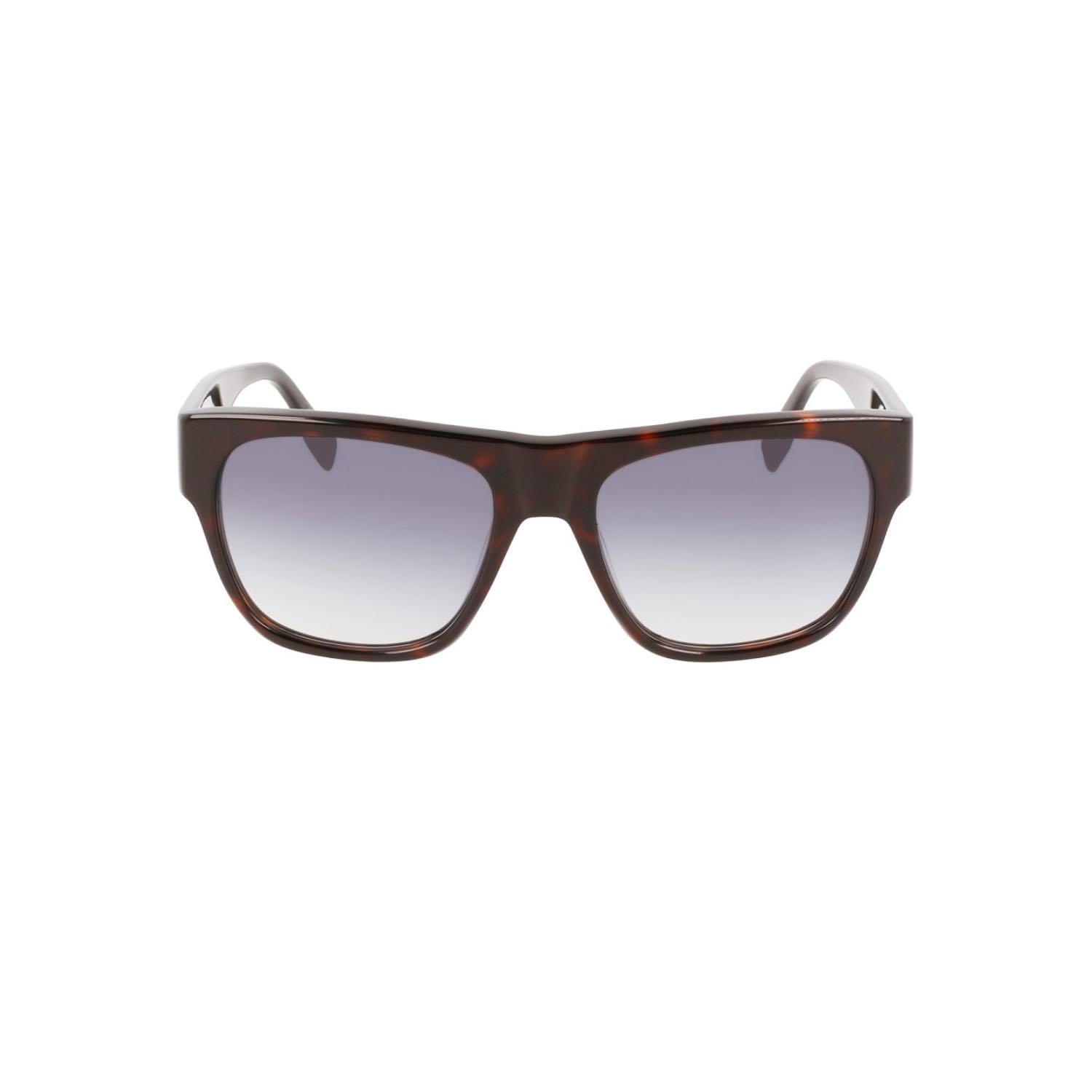 Karl Lagerfeld KL 6074S 242 55 Unisex Kare Kahverengi Kemik Güneş Gözlüğü