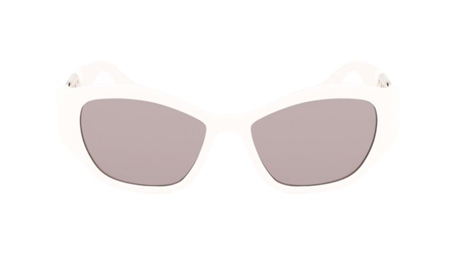 Karl Lagerfeld KL 6086S 105 Kadın Cat Eye Beyaz Kemik Güneş Gözlüğü