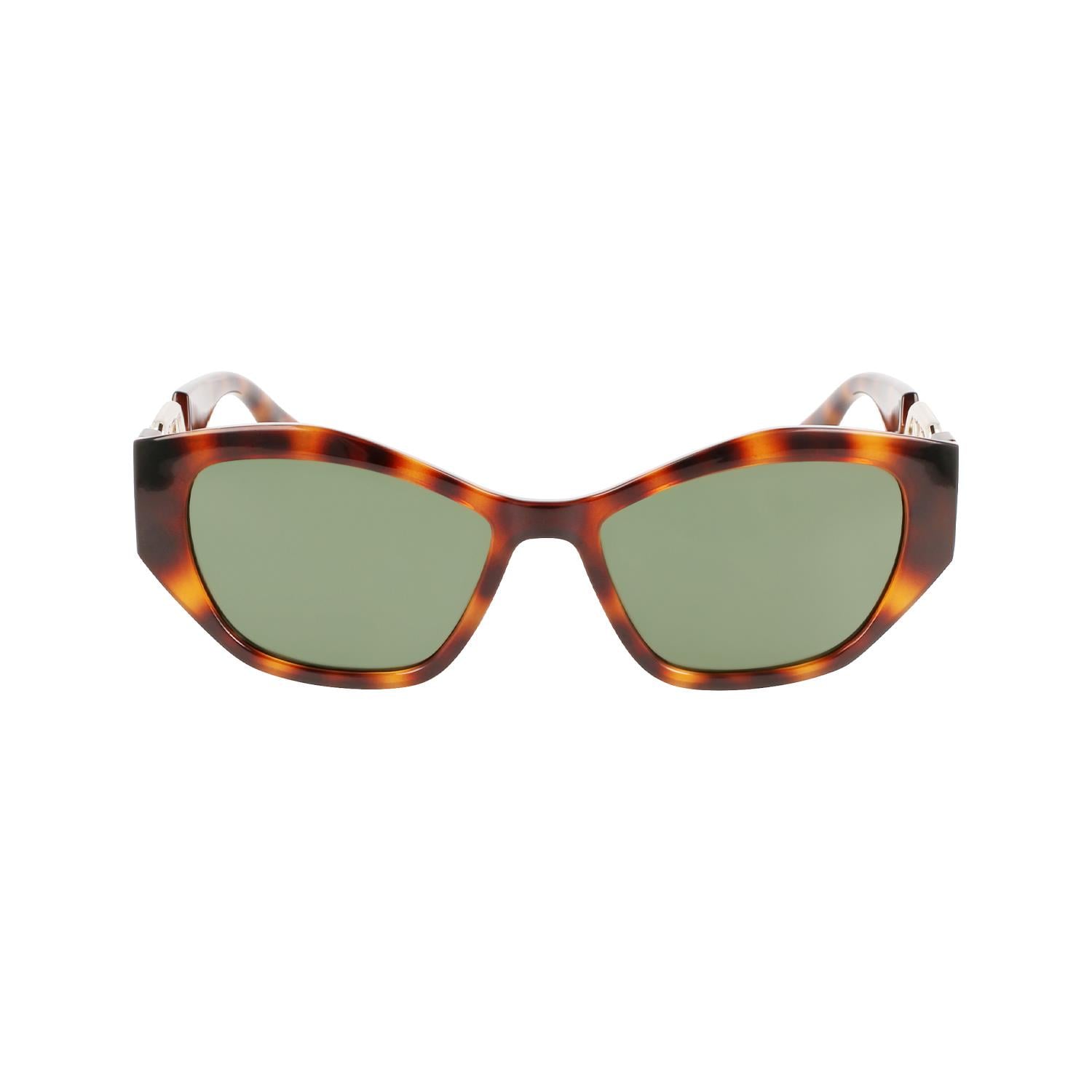 Karl Lagerfeld KL 6086S 240 54 Kadın Kırçıllı Kahverengi Cat Eye Güneş Gözlüğü