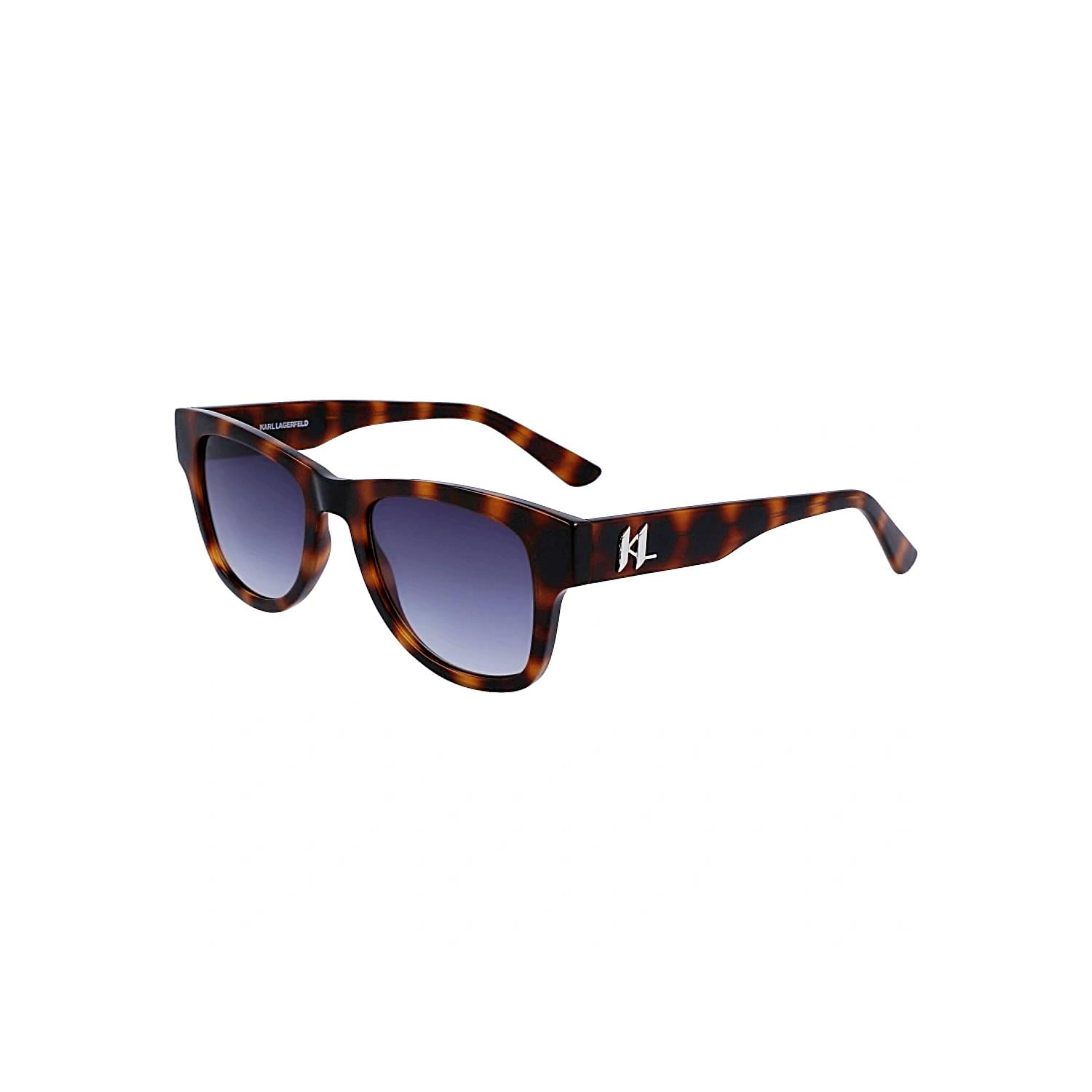 Karl Lagerfeld KL 6088S 240 51 Unisex Kare Kırçıllı Kahverengi Kemik Güneş Gözlüğü