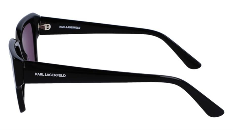 Karl Lagerfeld KL 6089S 001 Kadın Kare Siyah Kemik Güneş Gözlüğü
