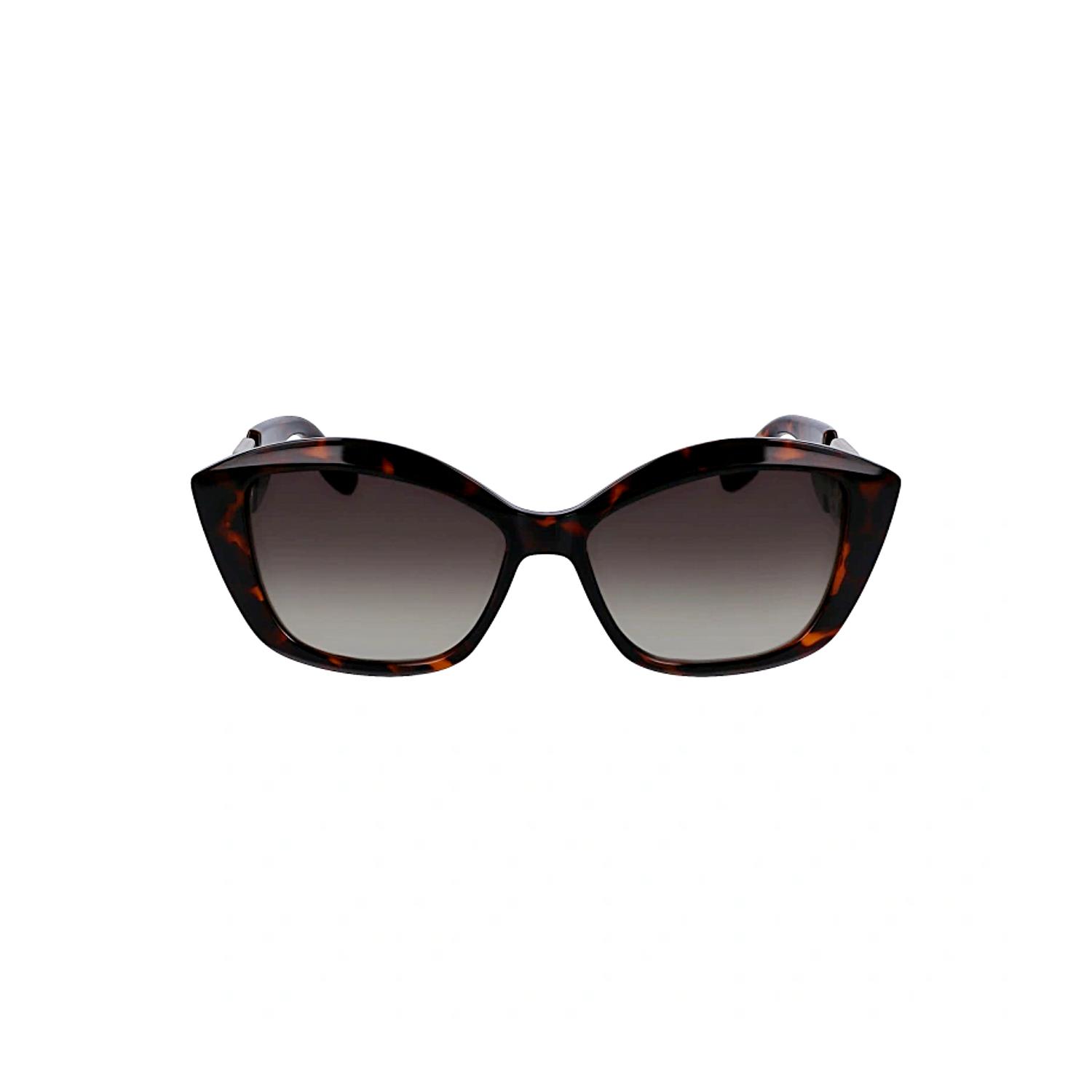 Karl Lagerfeld KL 6102S 240 56 Kadın Cat Eye Kırçıllı Kahverengi Kemik Güneş Gözlüğü
