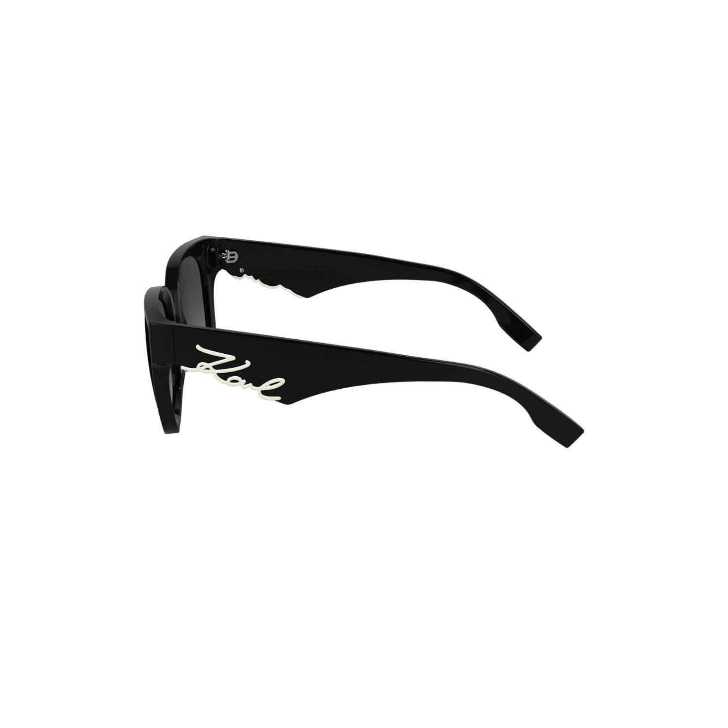 Karl Lagerfeld KL 6161S 001 63 Kadın Kare Siyah Kemik Güneş Gözlüğü