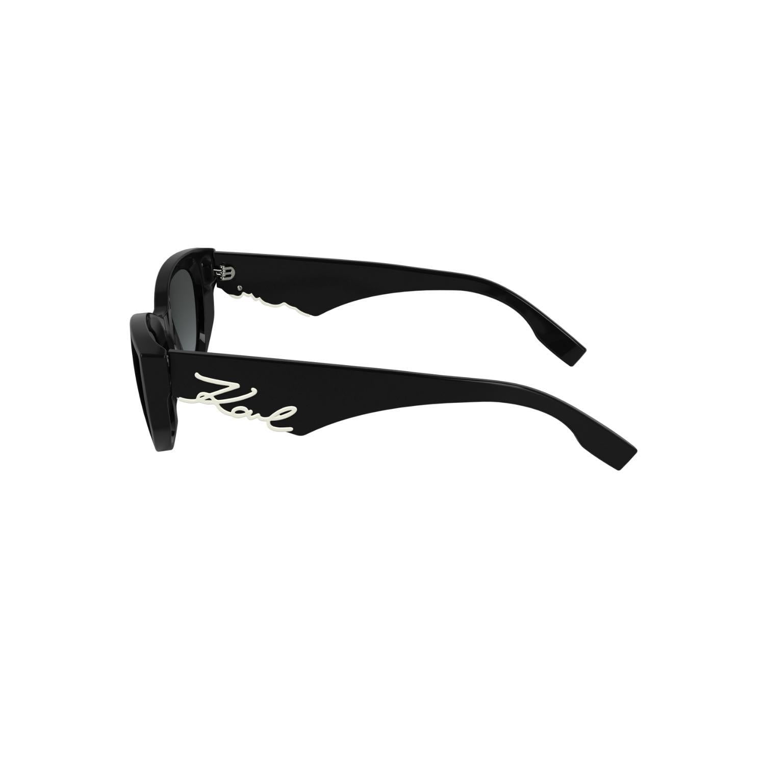 Karl Lagerfeld KL 6162S 001 64 Kadın Geometrik Siyah Kemik Güneş Gözlüğü