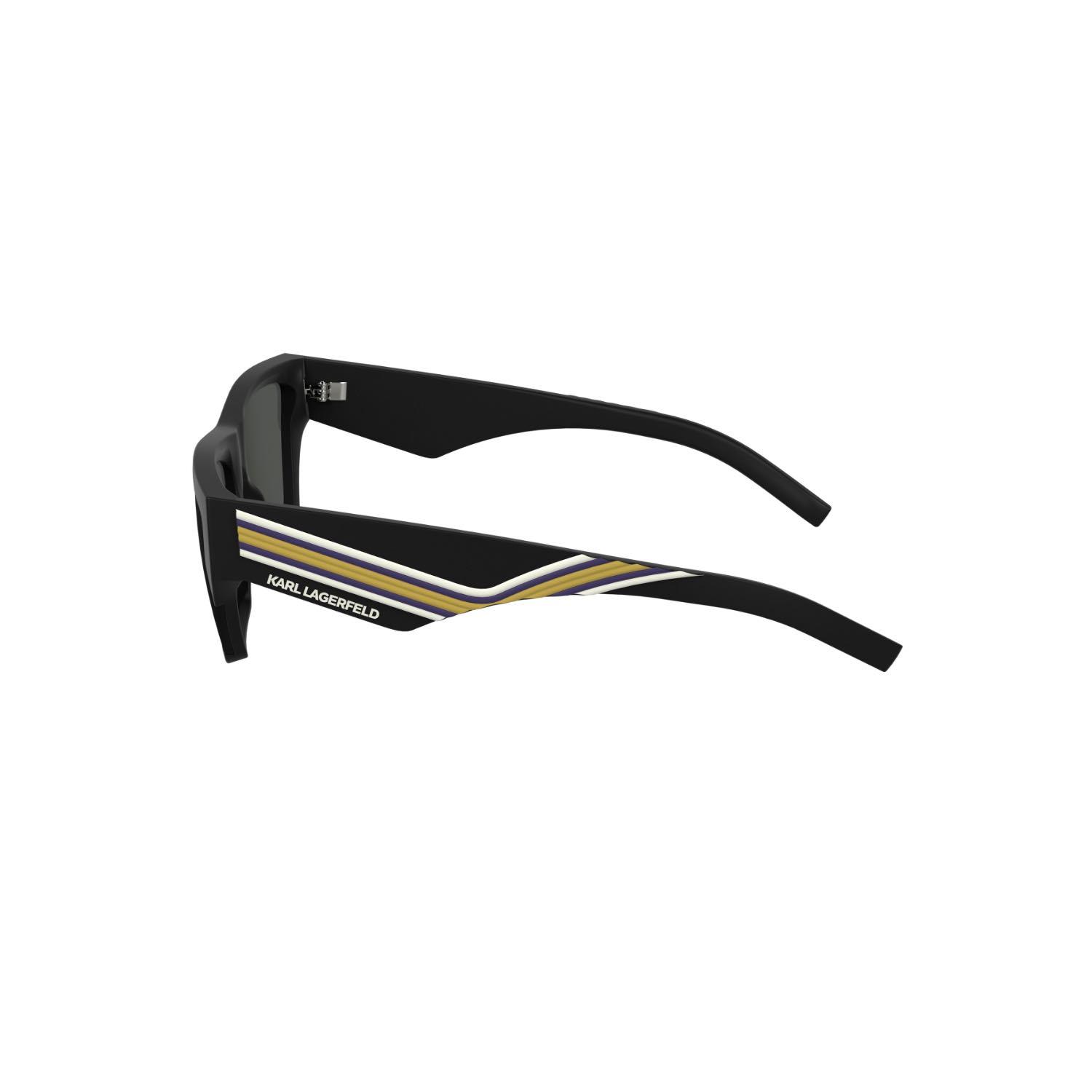 Karl Lagerfeld KL 6163S 002 59 Unisex Kare Siyah Kemik Güneş Gözlüğü