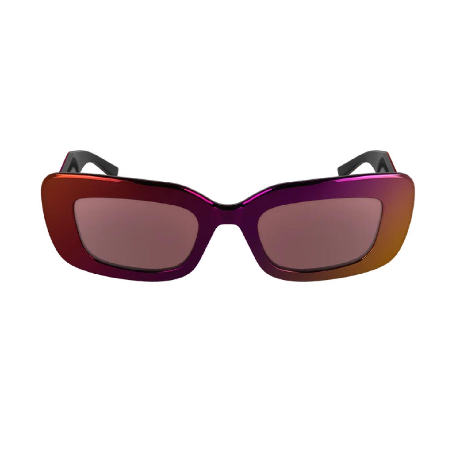 Karl Lagerfeld KL 6164S 602 50 Unisex Dikdörtgen Çok Renkli Kemik Güneş Gözlüğü