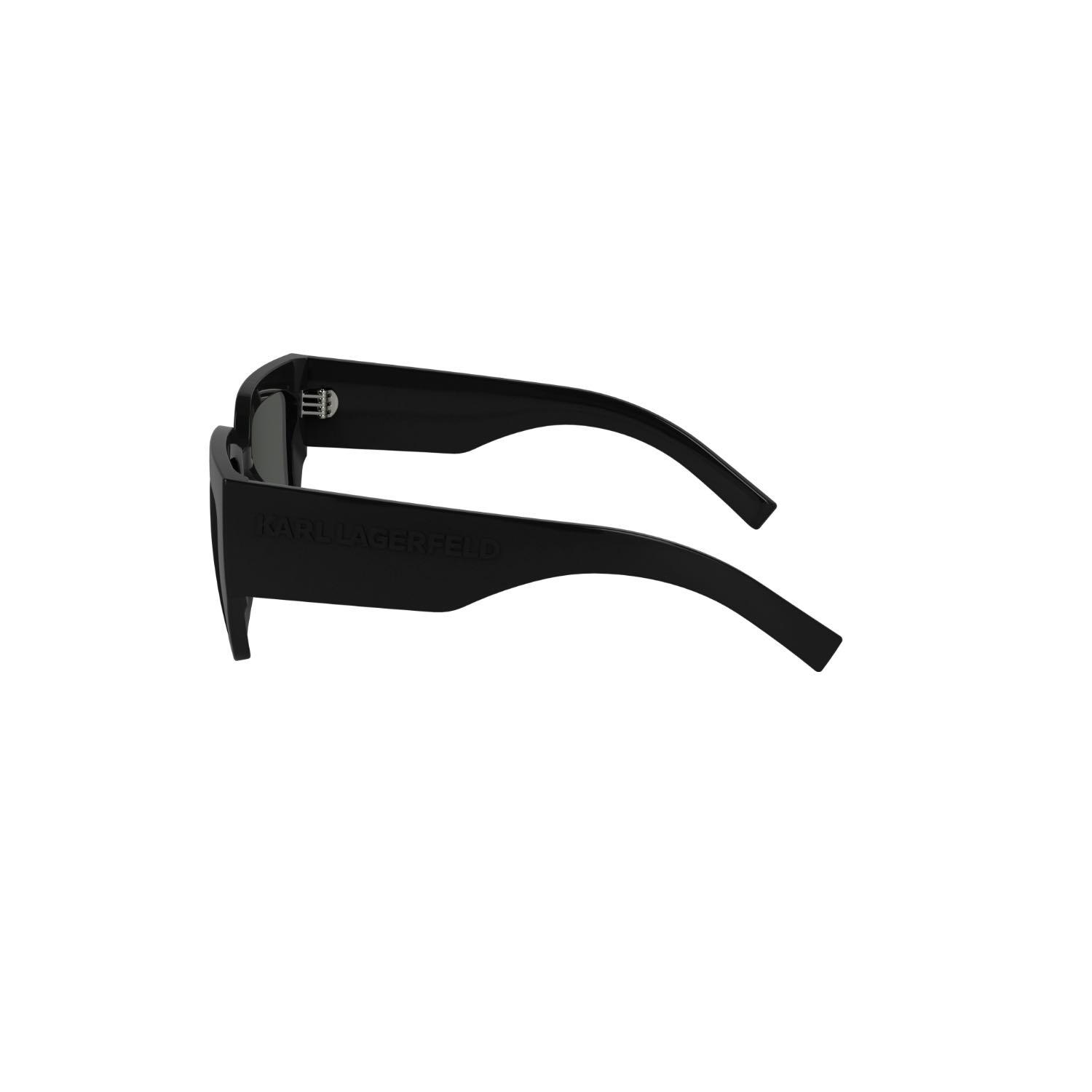 Karl Lagerfeld KL 6166S 001 53 Kadın Kare Siyah Kemik Güneş Gözlüğü