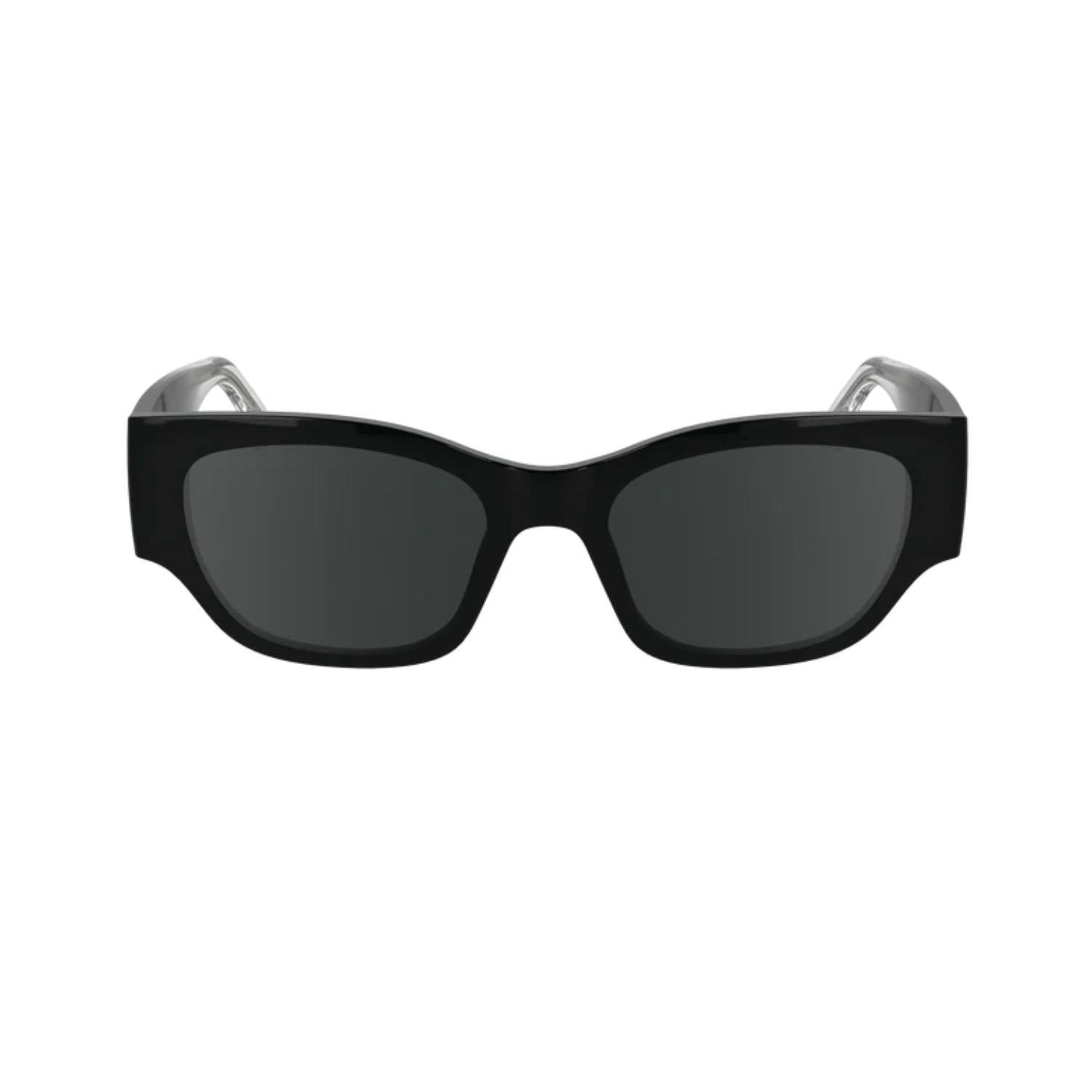 Karl Lagerfeld KL 6168S 001 52 Unisex Kare Siyah Kemik Güneş Gözlüğü