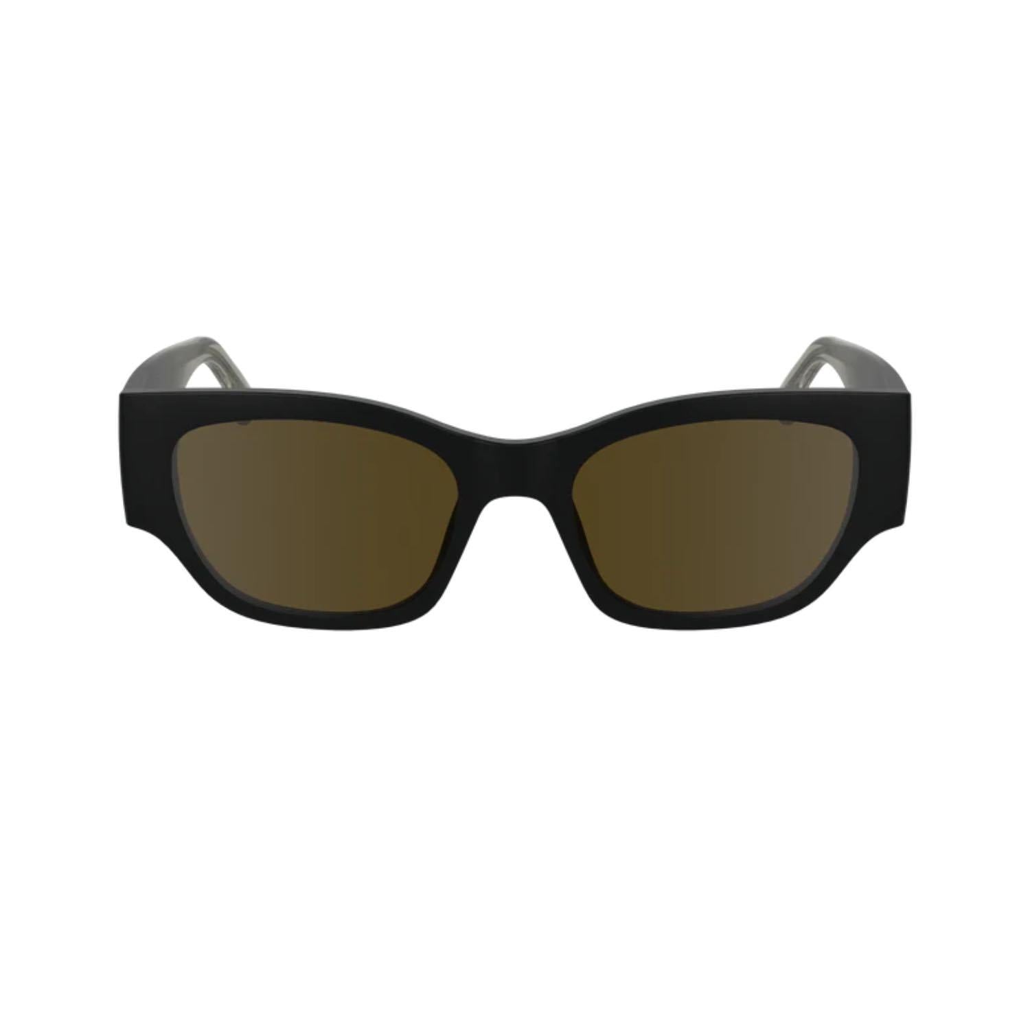 Karl Lagerfeld KL 6168S 002 52 Unisex Kare Siyah Kemik Güneş Gözlüğü