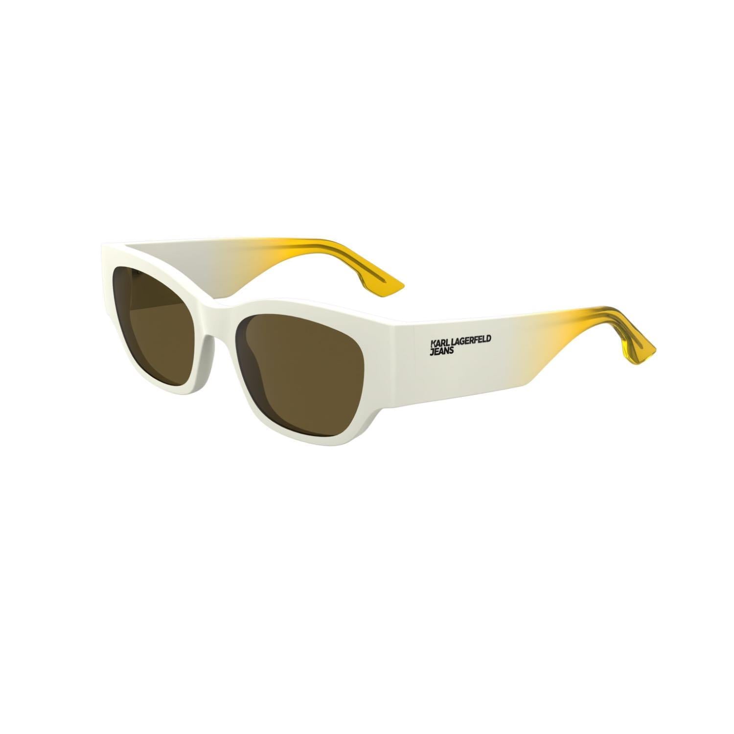 Karl Lagerfeld KL 6168S 105 52 Unisex Kare Beyaz Kemik Güneş Gözlüğü