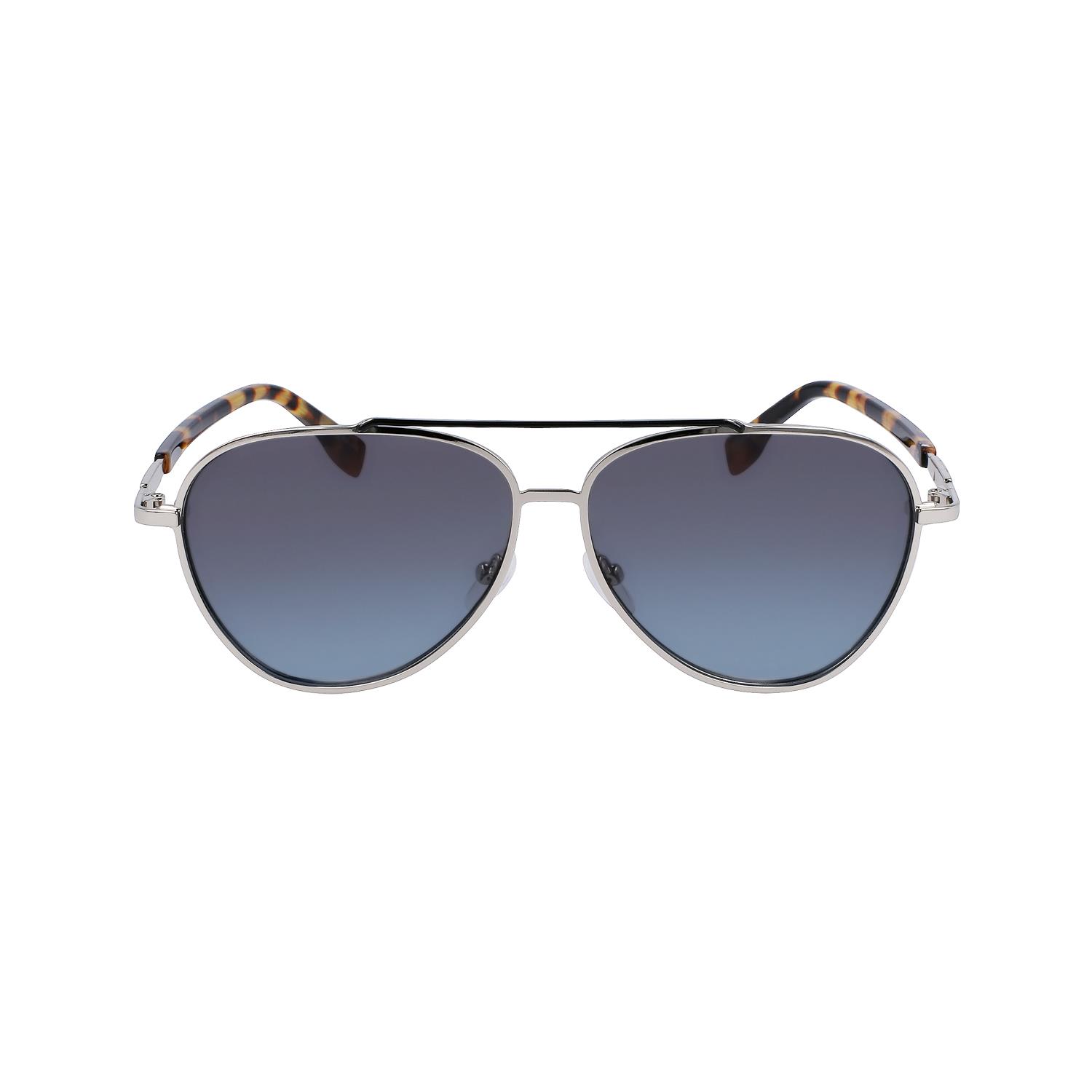 Karl Lagerfeld KL344S 040 59 Erkek Damla Gümüş Metal Güneş Gözlüğü