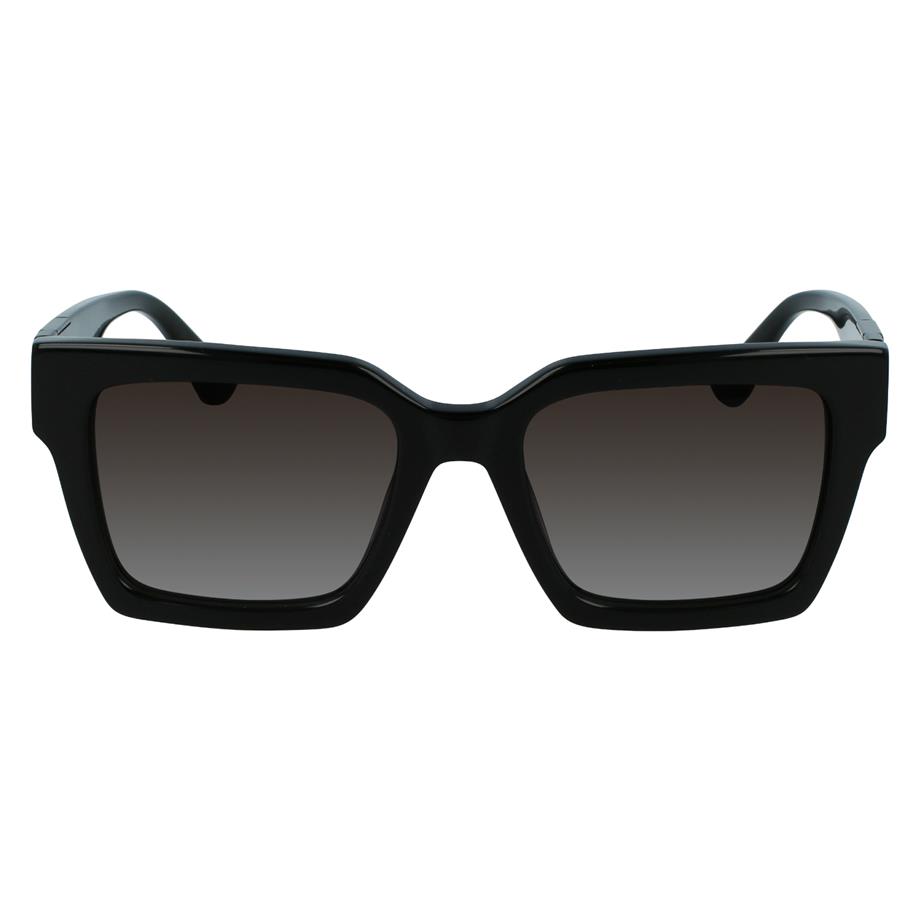 Karl Lagerfeld KL 6057S 001 52 Kadın Kare Siyah Kemik Güneş Gözlüğü