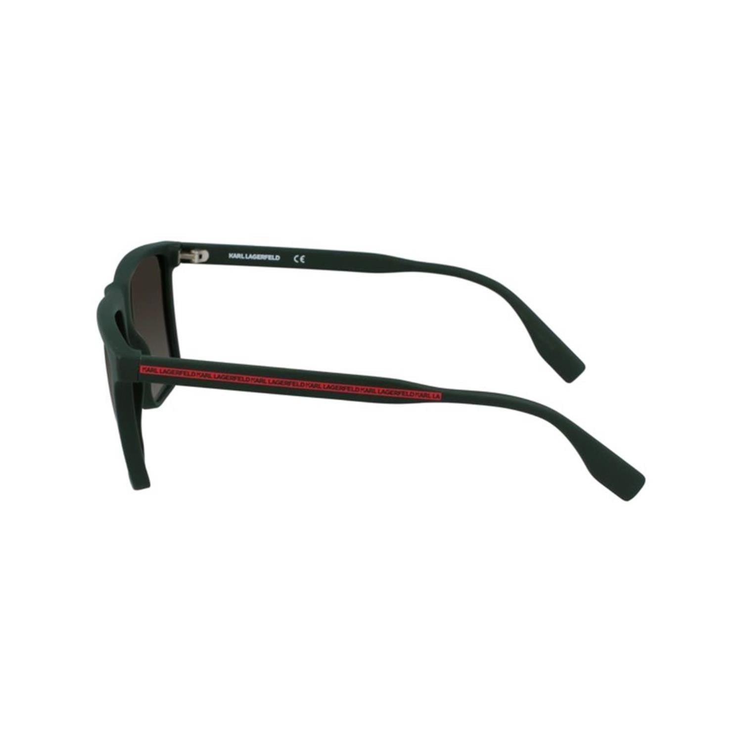 Karl Lagerfeld KL 6060S 316 57 Erkek Dikdörtgen Yeşil Kemik Güneş Gözlüğü