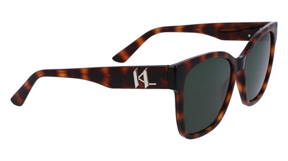 Karl Lagerfeld KL 6087S 240 Kadın Kare Kahverengi Kemik Güneş Gözlüğü