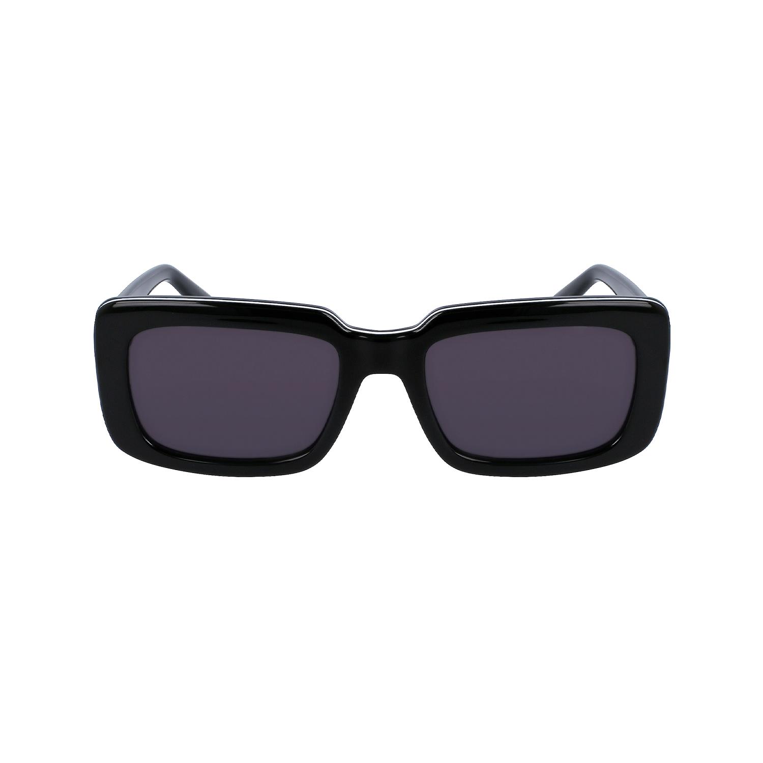 Karl Lagerfeld KL 6101S 001 54 Kadın Dikdörtgen Siyah Kemik Güneş Gözlüğü