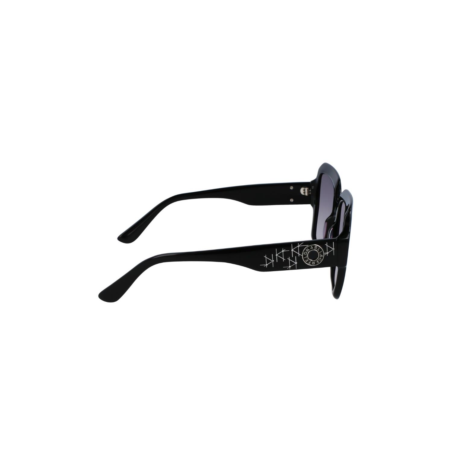 Karl Lagerfeld KL6104SR 001 53 Kadın Kare Füme Asetat Güneş Gözlüğü