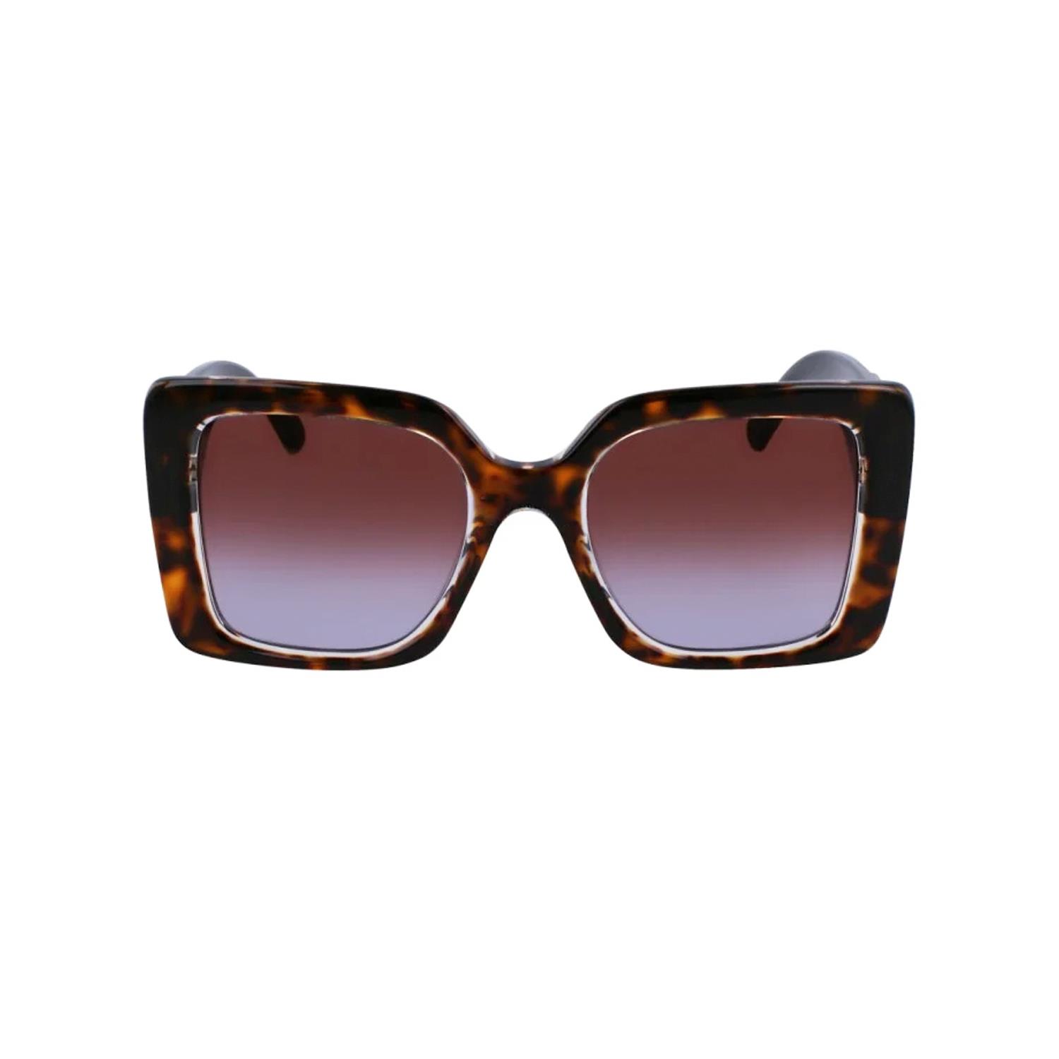 Karl Lagerfeld KL 6126S 242 52 Kadın Butterfly Kırçıllı Kahverengi Kemik Güneş Gözlüğü