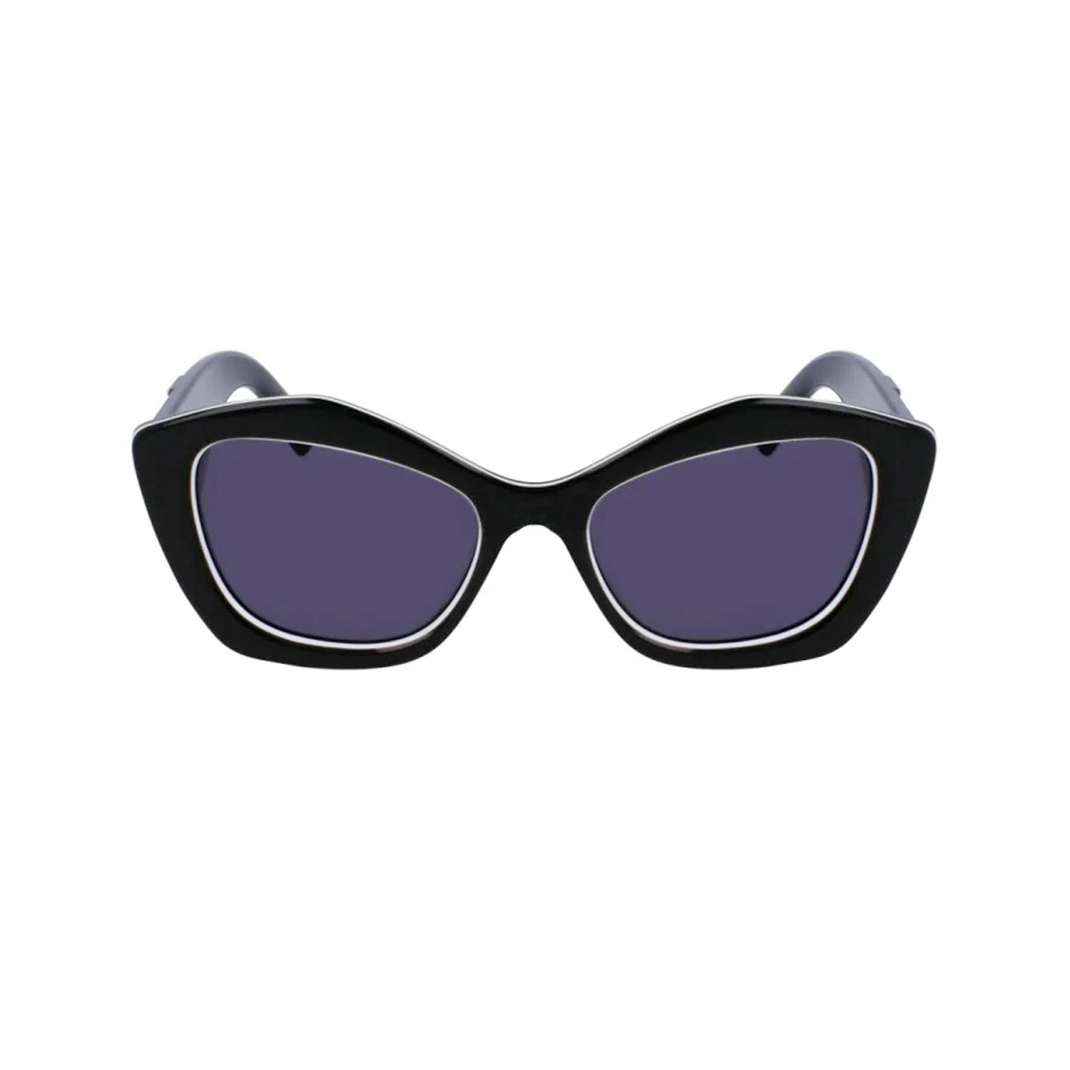 Karl Lagerfeld KL6127S 006 52 Kadın Cat Eye Siyah Kemik Güneş Gözlüğü