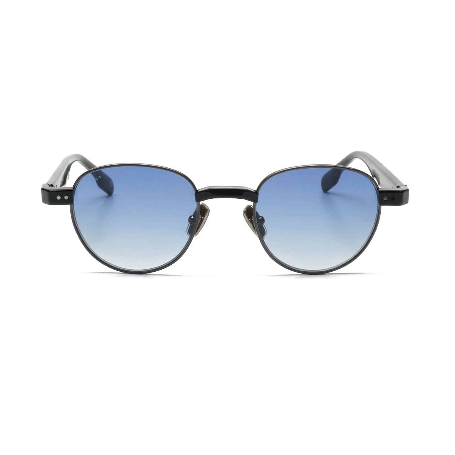 Kilian Anisa C3 49 Unisex Oval Siyah Metal Güneş Gözlüğü