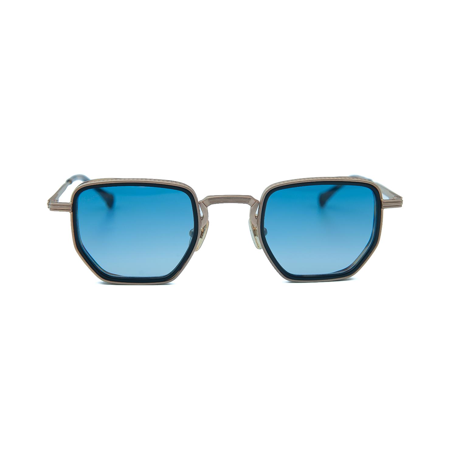 Kilian Argento C1 46 Unisex Dikdörtgen Gold Metal Güneş Gözlüğü
