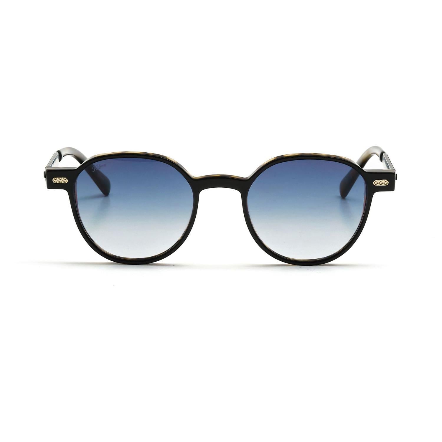 Kilian Blues C1 51 Unisex Oval Siyah Kemik Güneş Gözlüğü