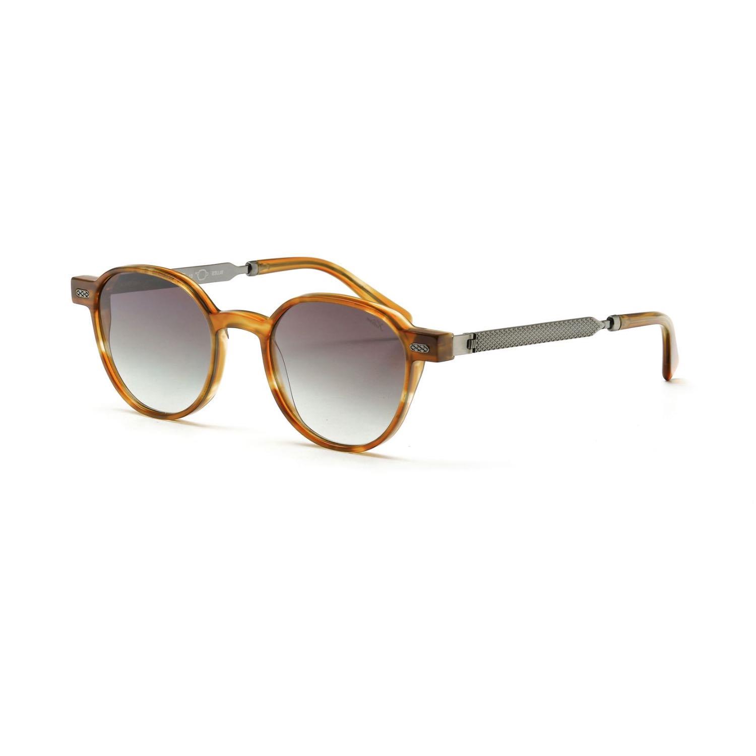 Kilian Blues C4 51 Unisex Oval Kırçıllı Sarı Kemik Güneş Gözlüğü