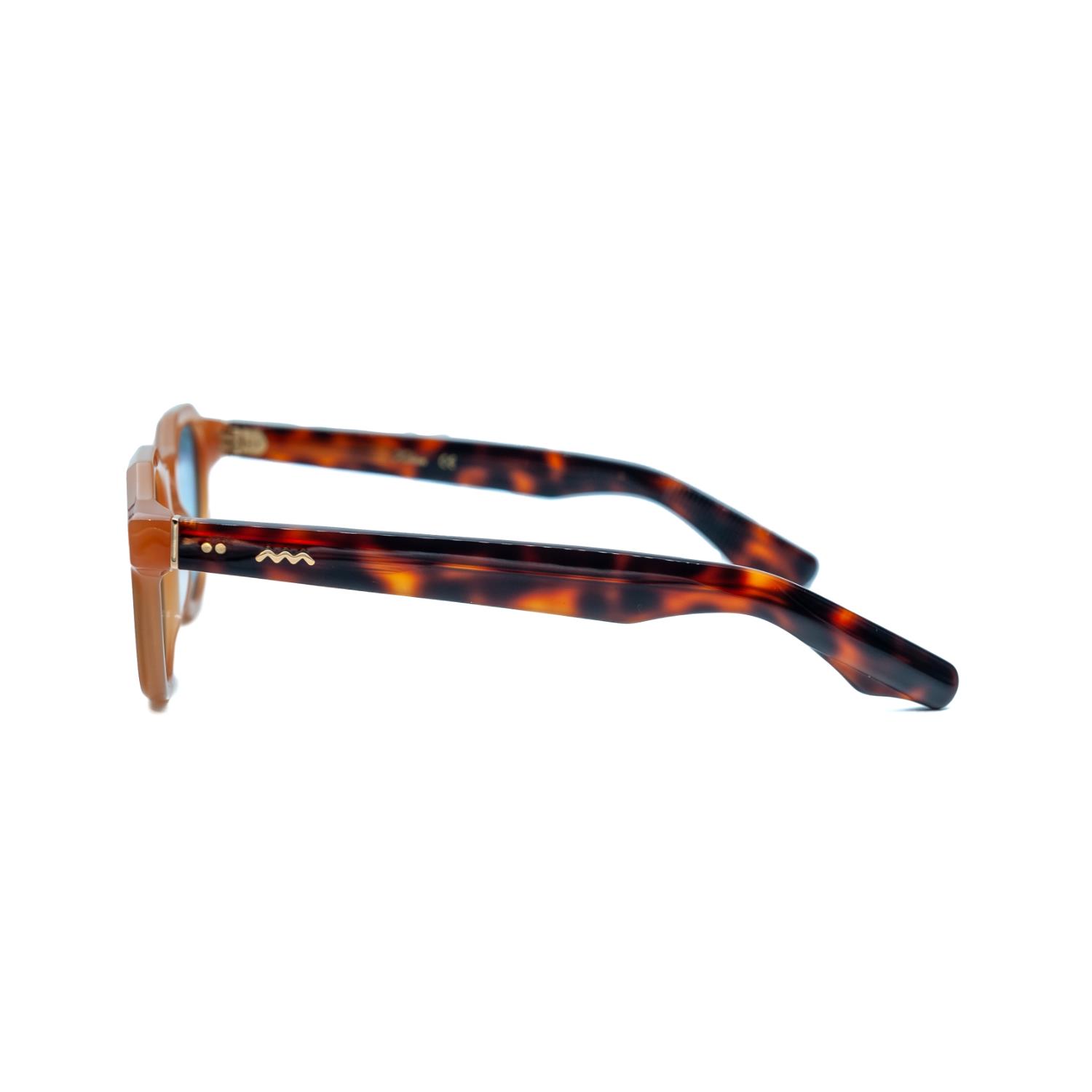 Kilian Brezza C3 48 Unisex Kahverengi Asetat Güneş Gözlüğü